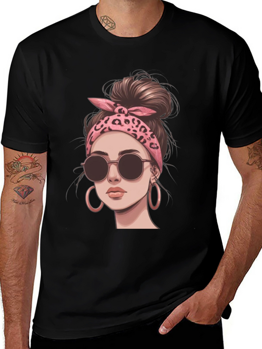 Trendy Woman Graphic Tee - Stylish Casual Wear