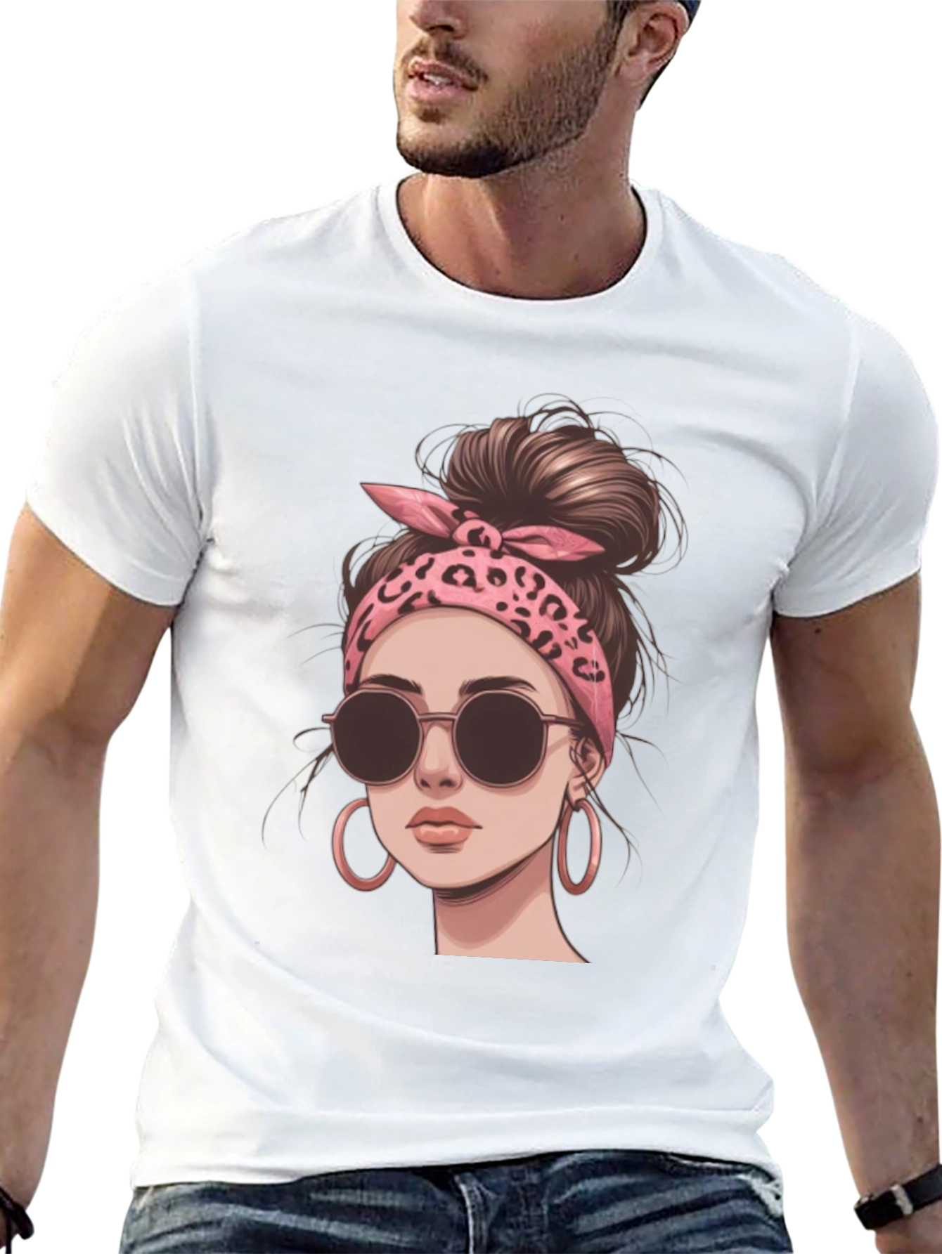 Trendy Woman Graphic Tee - Stylish Casual Wear