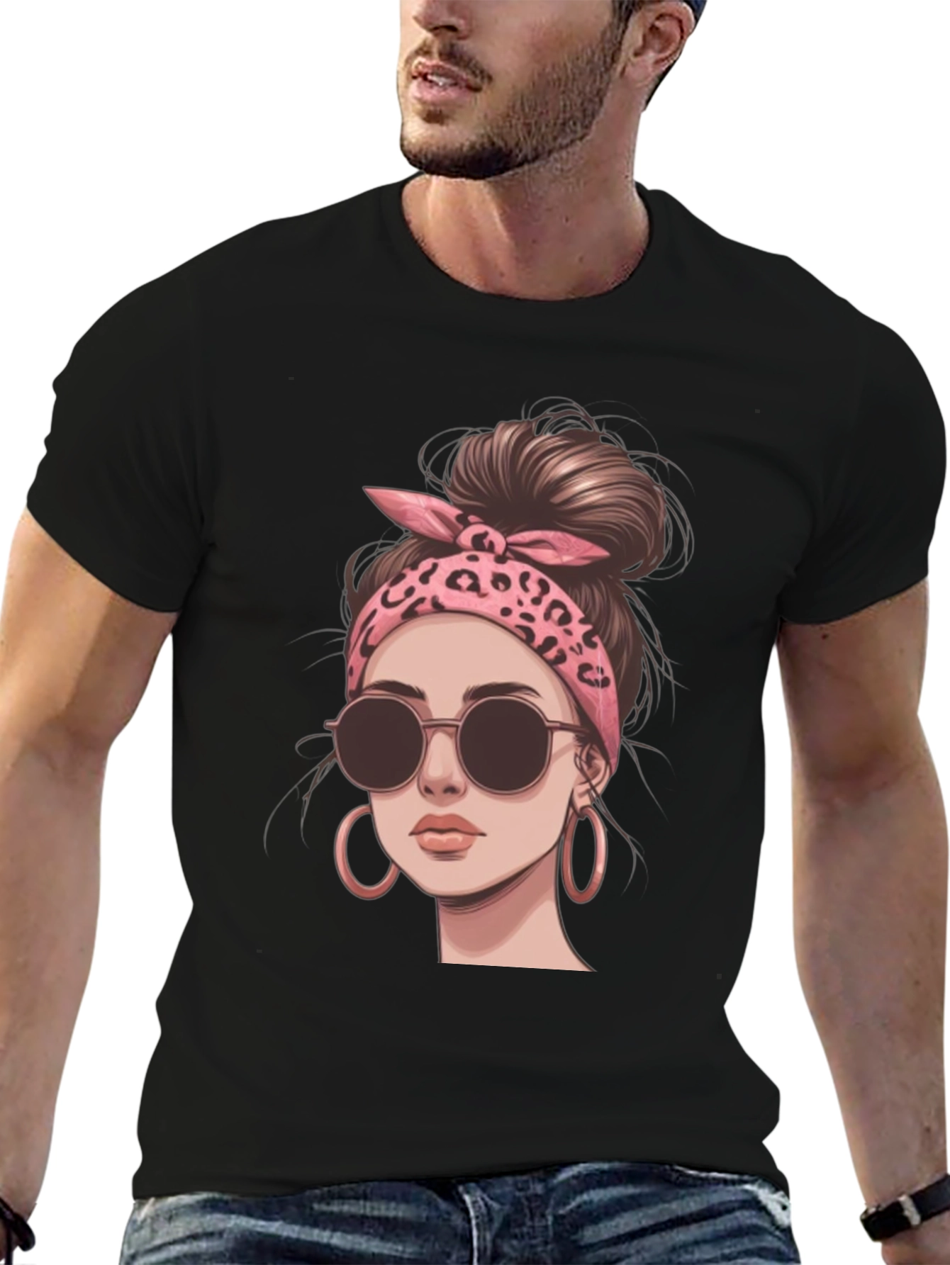 Trendy Woman Graphic Tee - Stylish Casual Wear