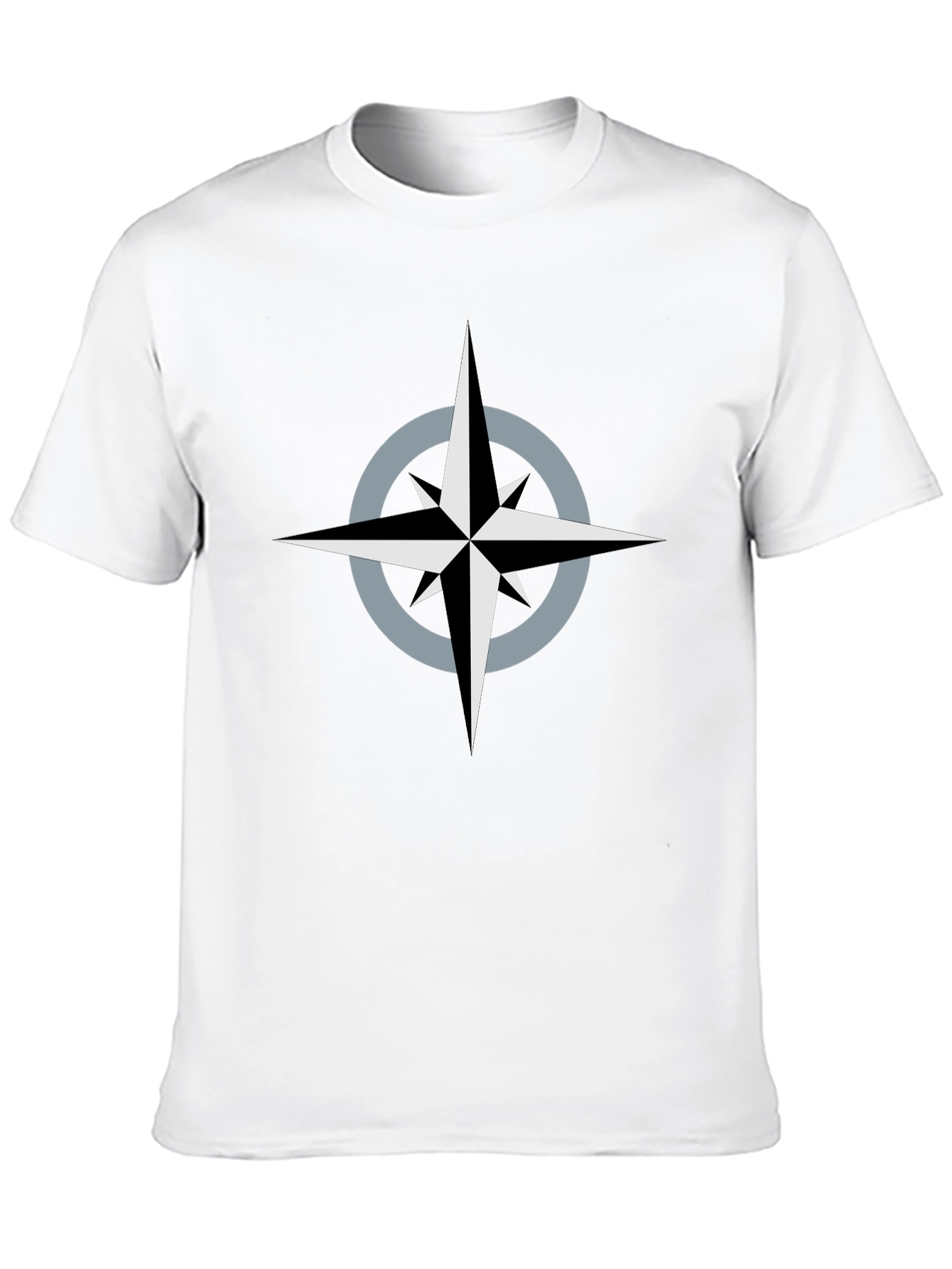Compass Star Black T-Shirt