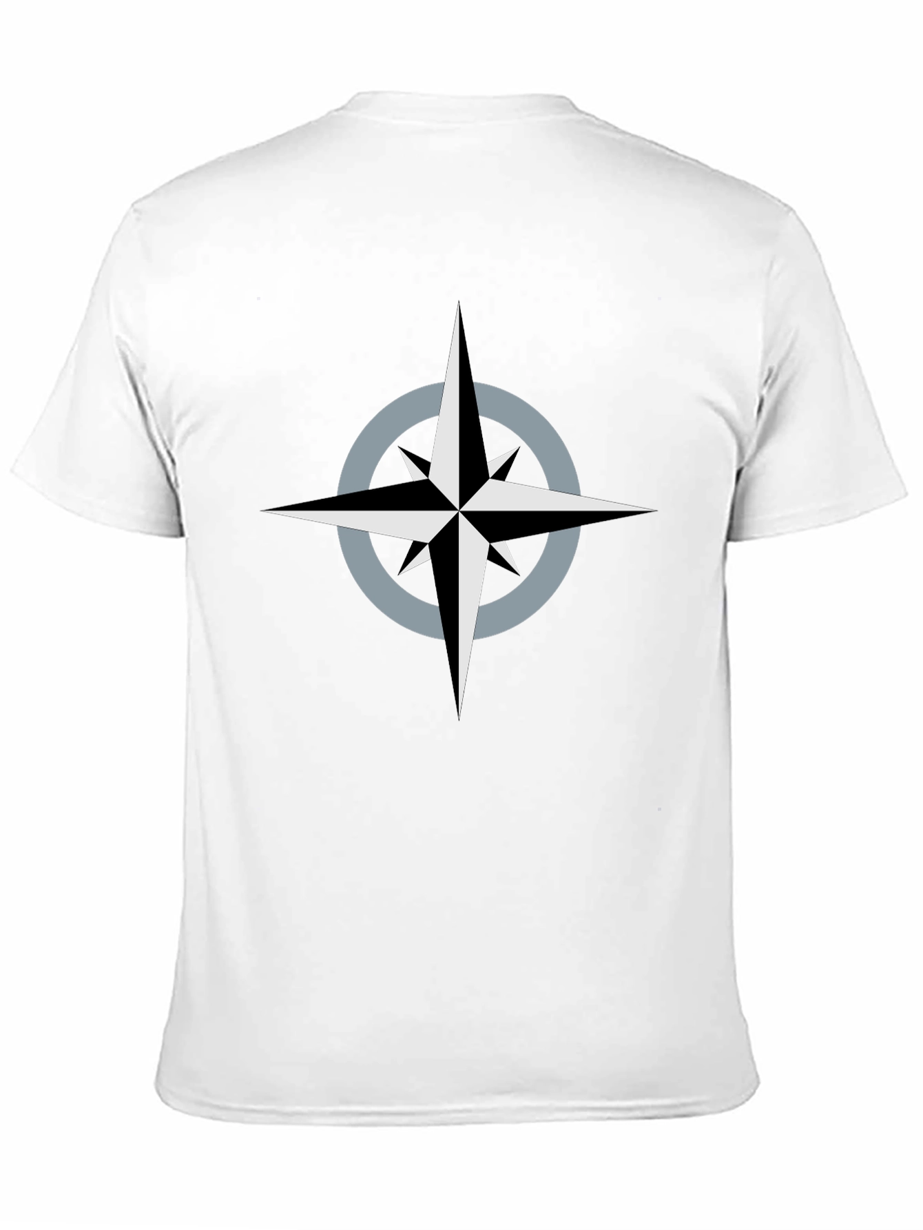 Compass Star Black T-Shirt