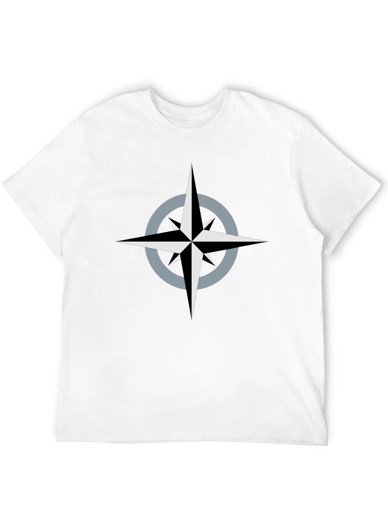 Compass Star Black T-Shirt