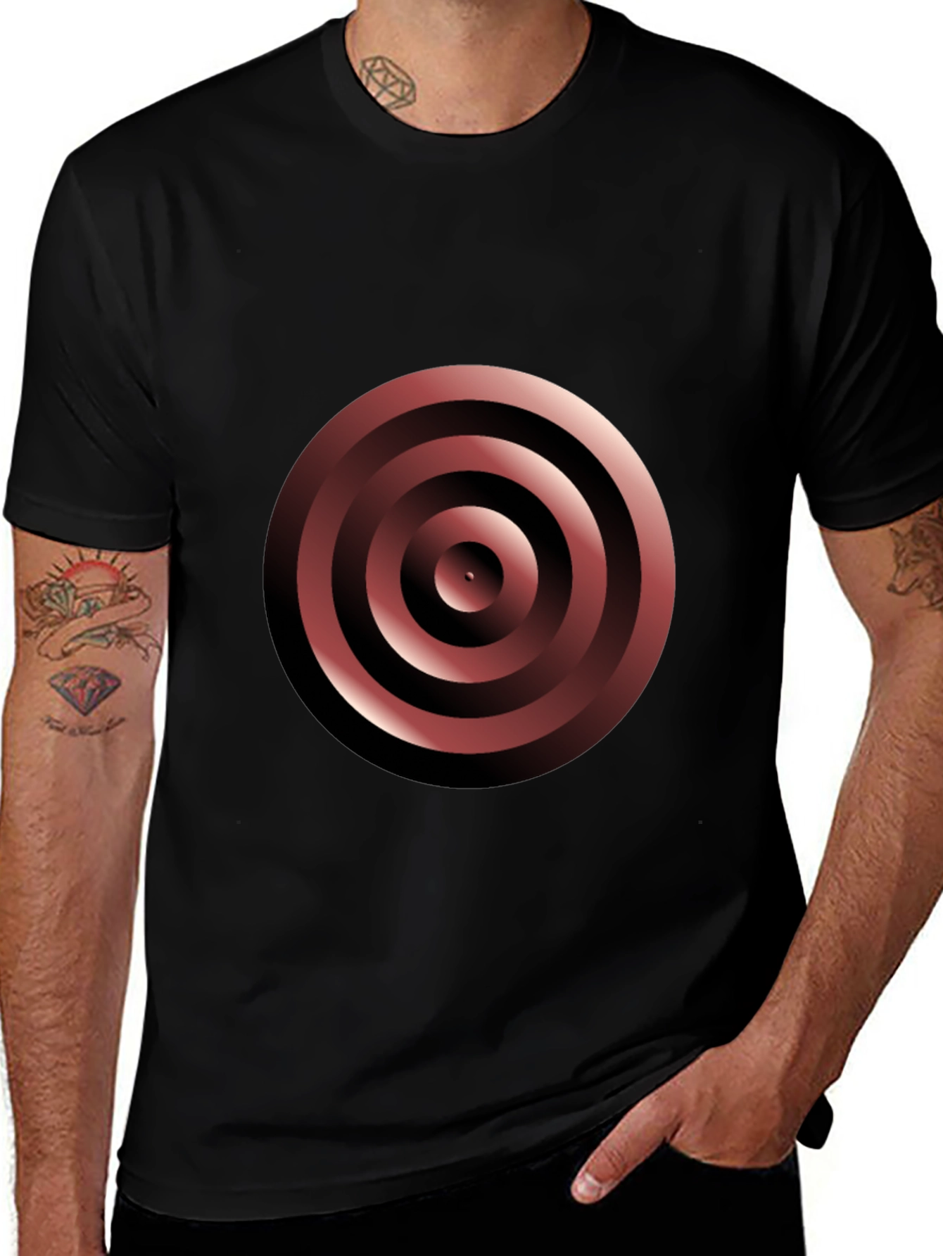Target Graphic Tee - Modern Geometric Design
