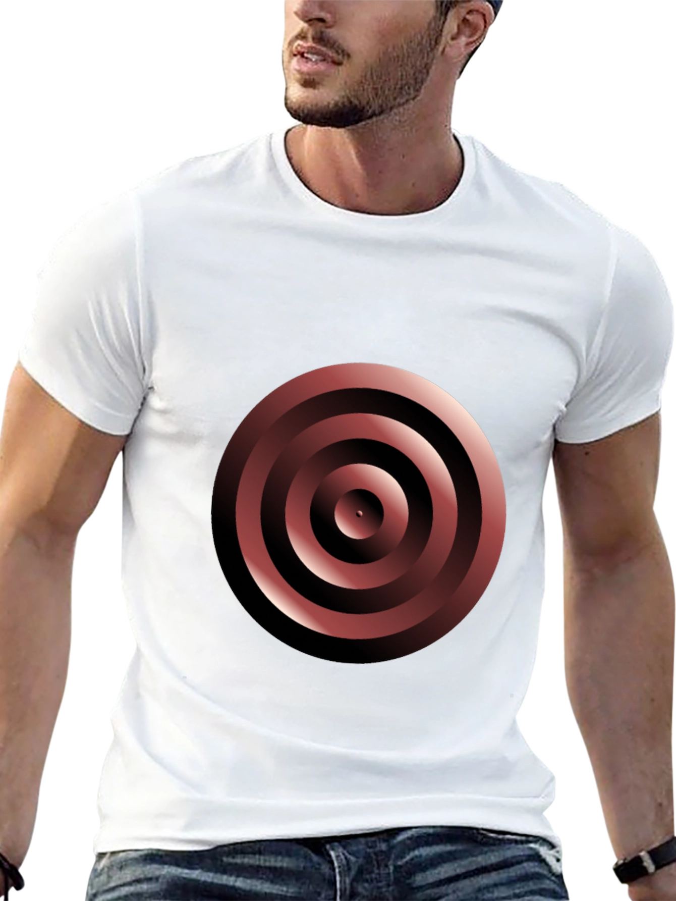 Target Graphic Tee - Modern Geometric Design