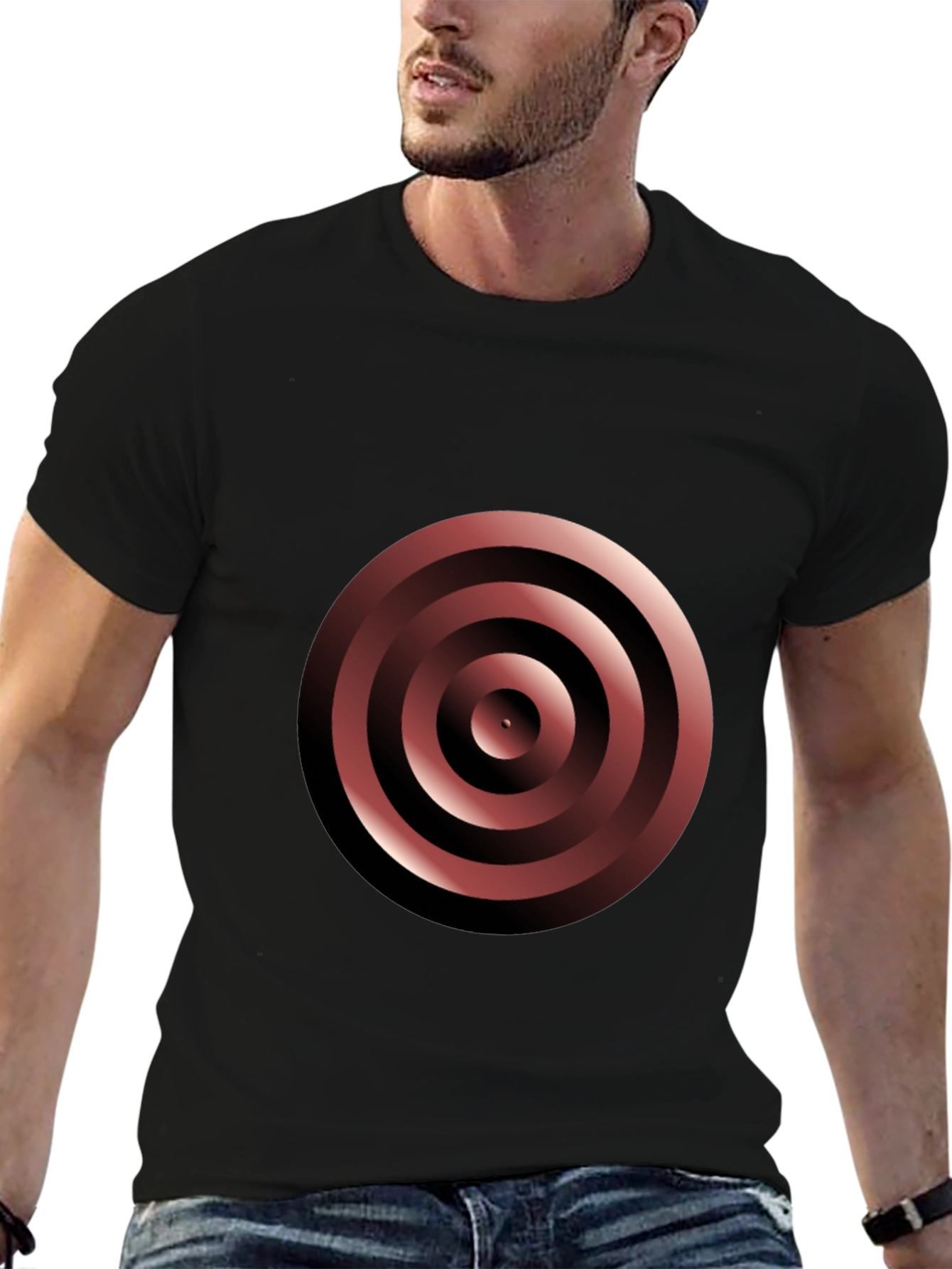 Target Graphic Tee - Modern Geometric Design