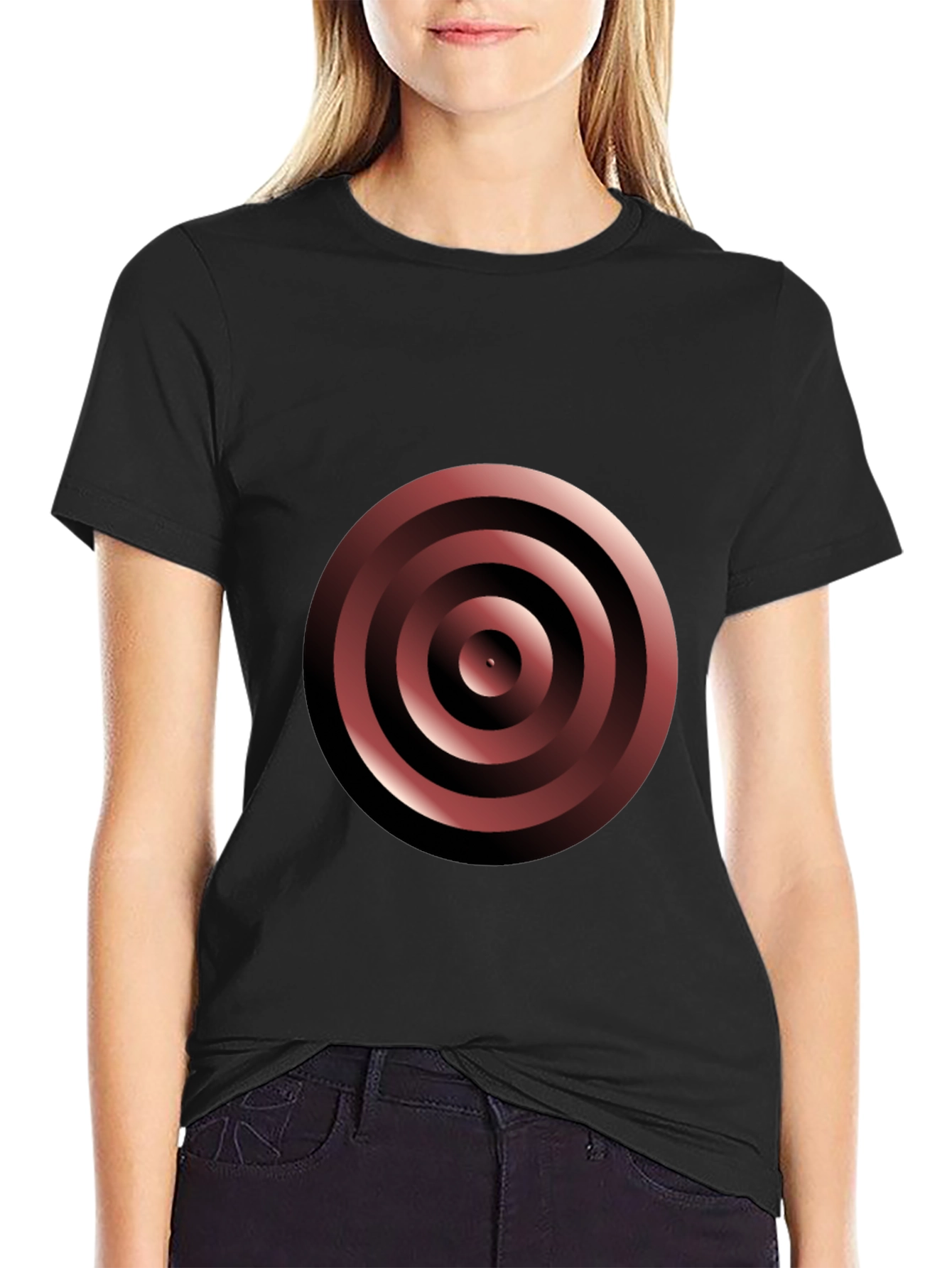 Target Graphic Tee - Modern Geometric Design