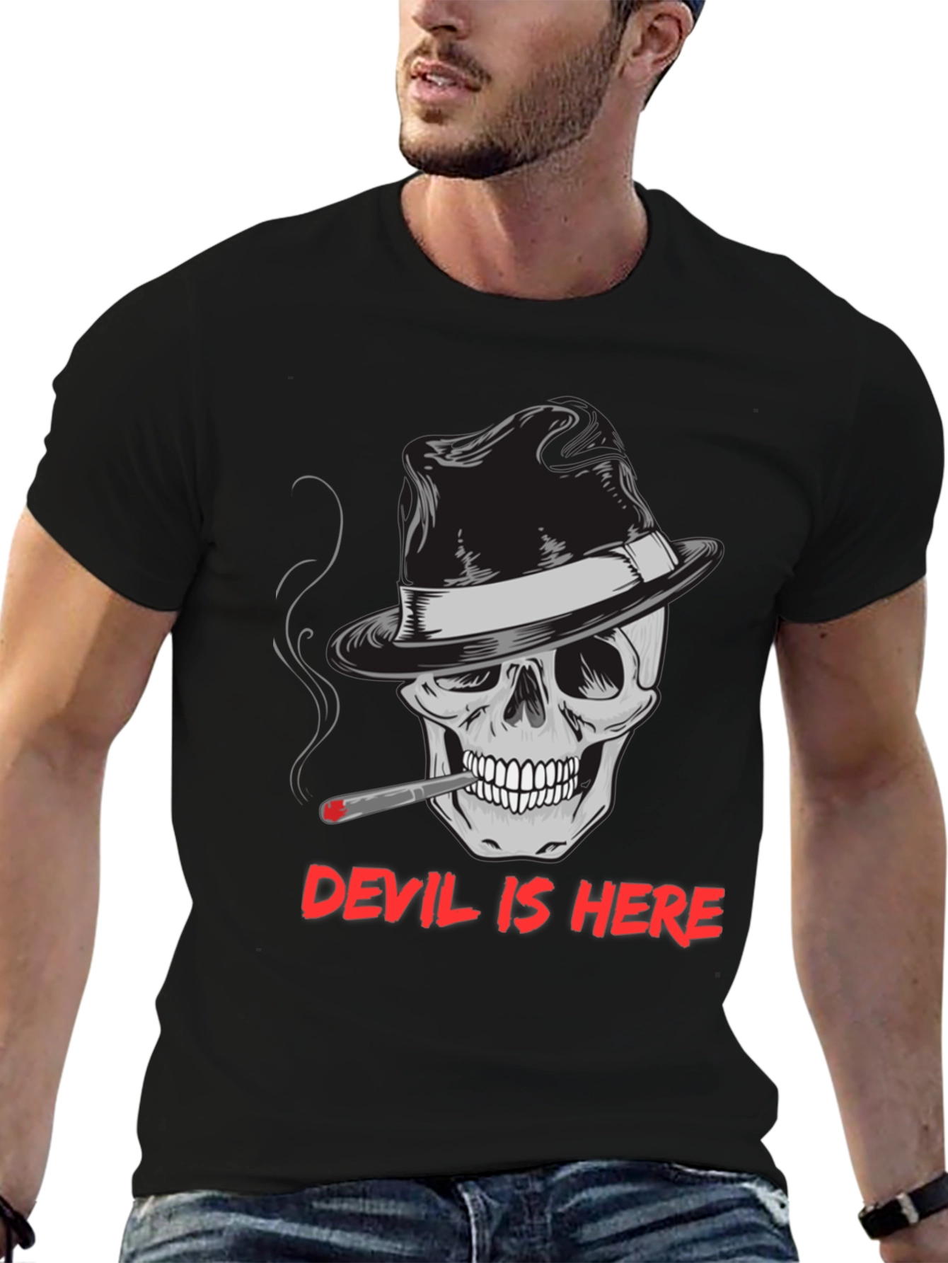 Devil is Here Graphic Tee
