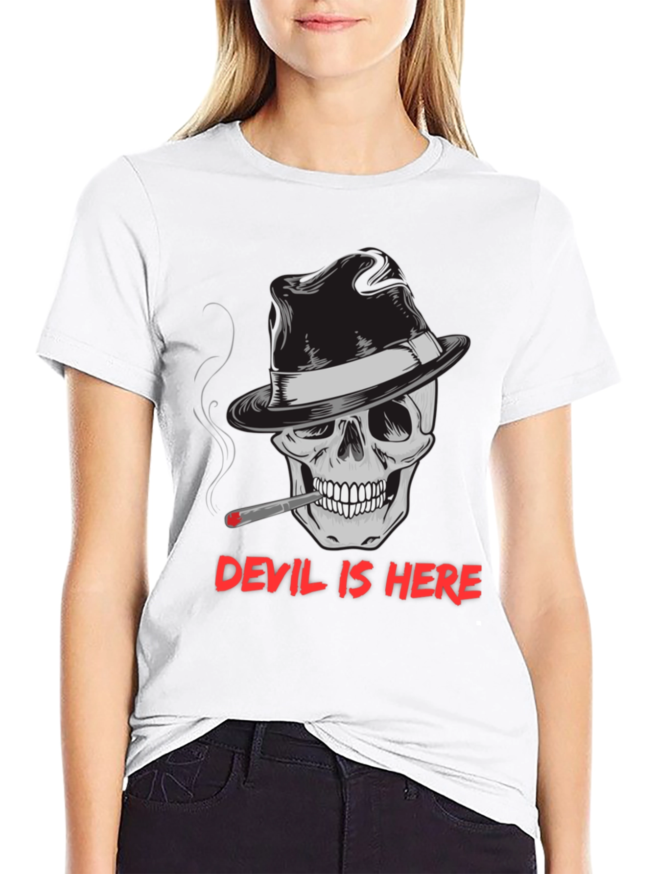 Devil is Here Graphic Tee