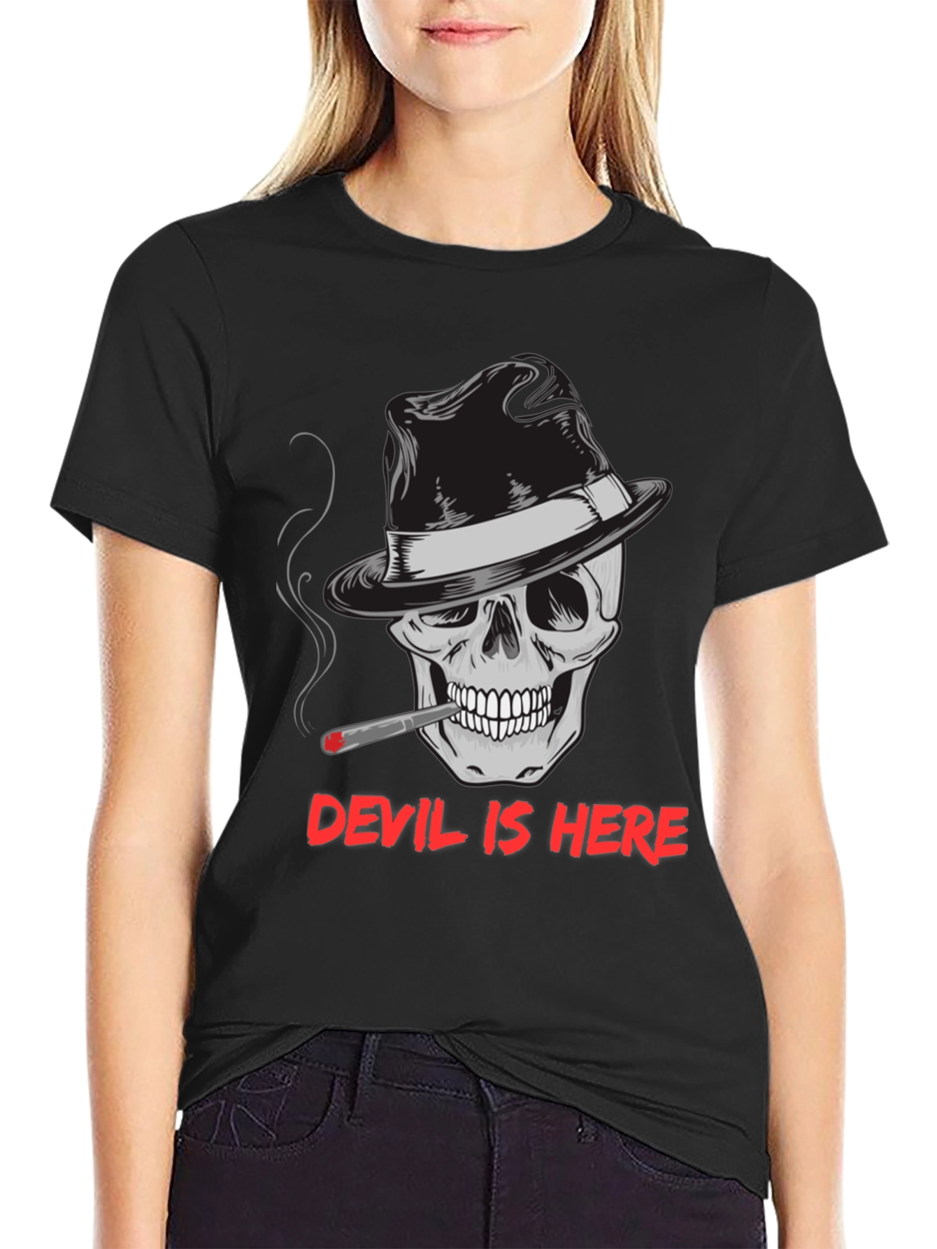 Devil is Here Graphic Tee