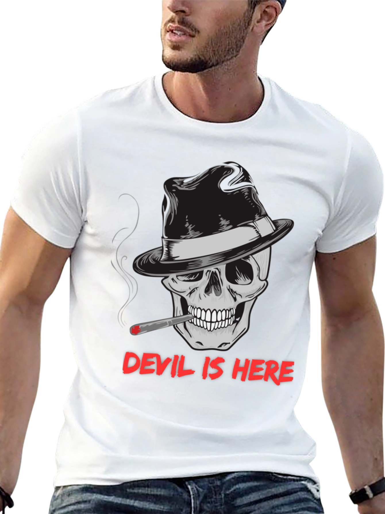 Devil is Here Graphic Tee