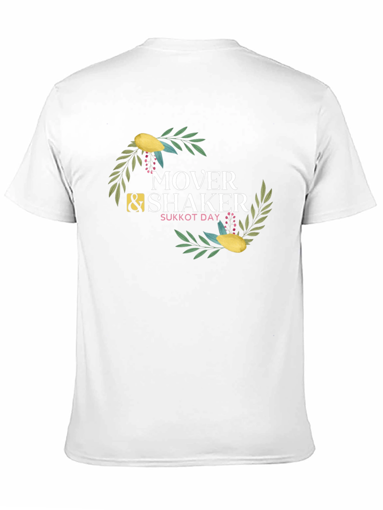 Mover & Shaker Sukkot Day Black Tee