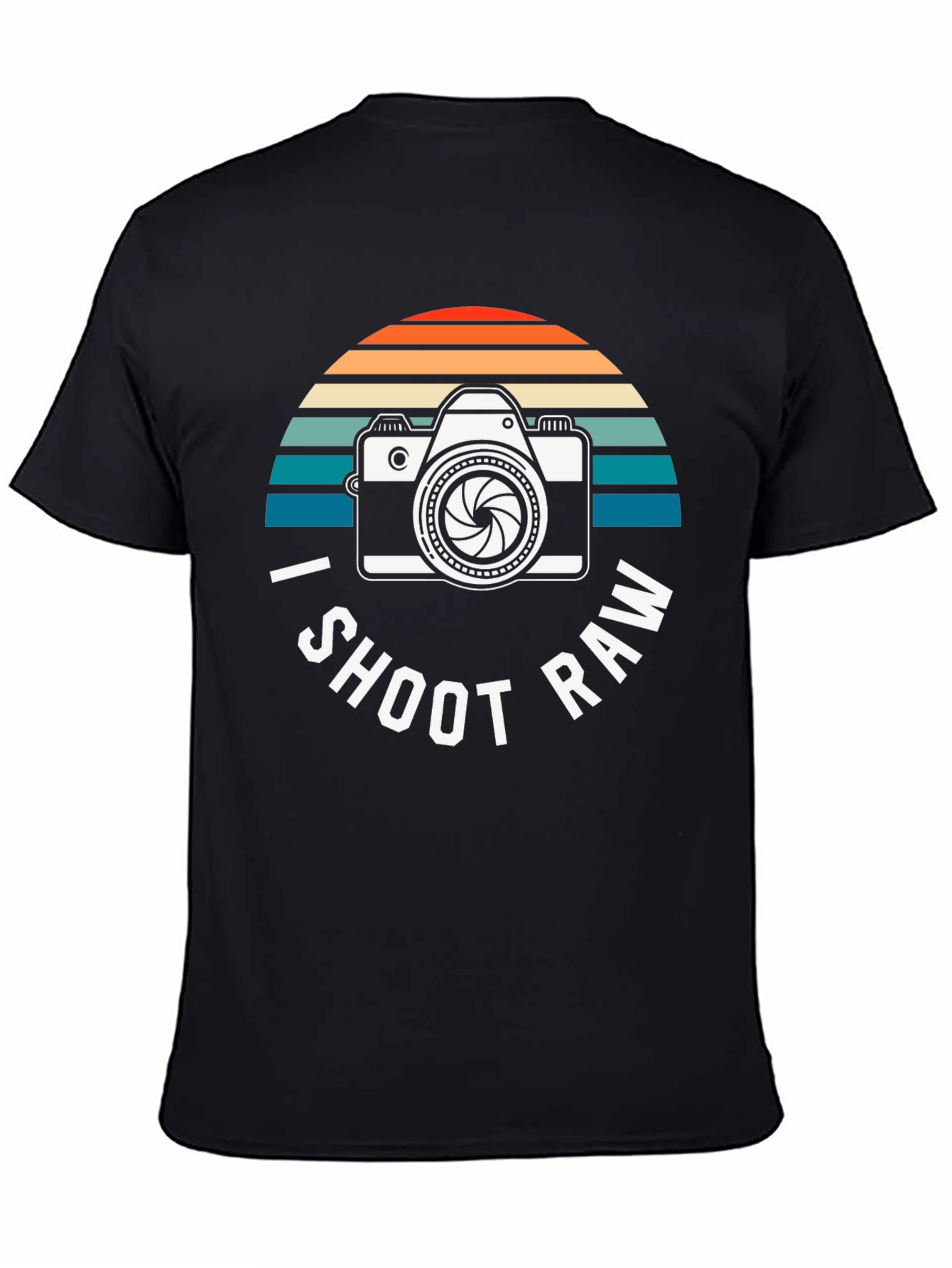I Shoot RAW Camera Graphic Tee