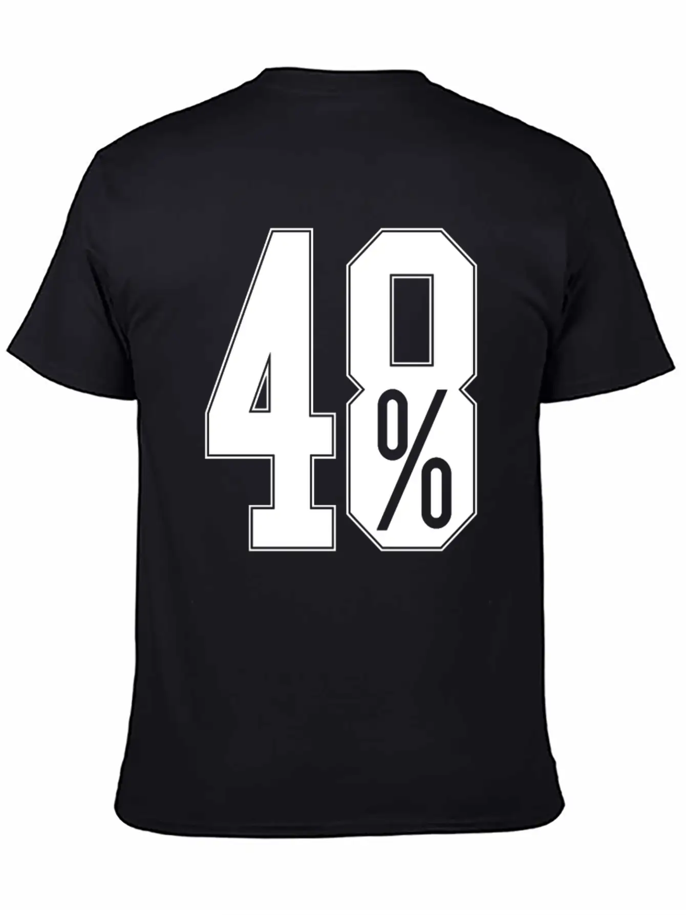 48 Percent EU Referendum Unisex Casual T-Shirt – Clean Design For Daily Comfort