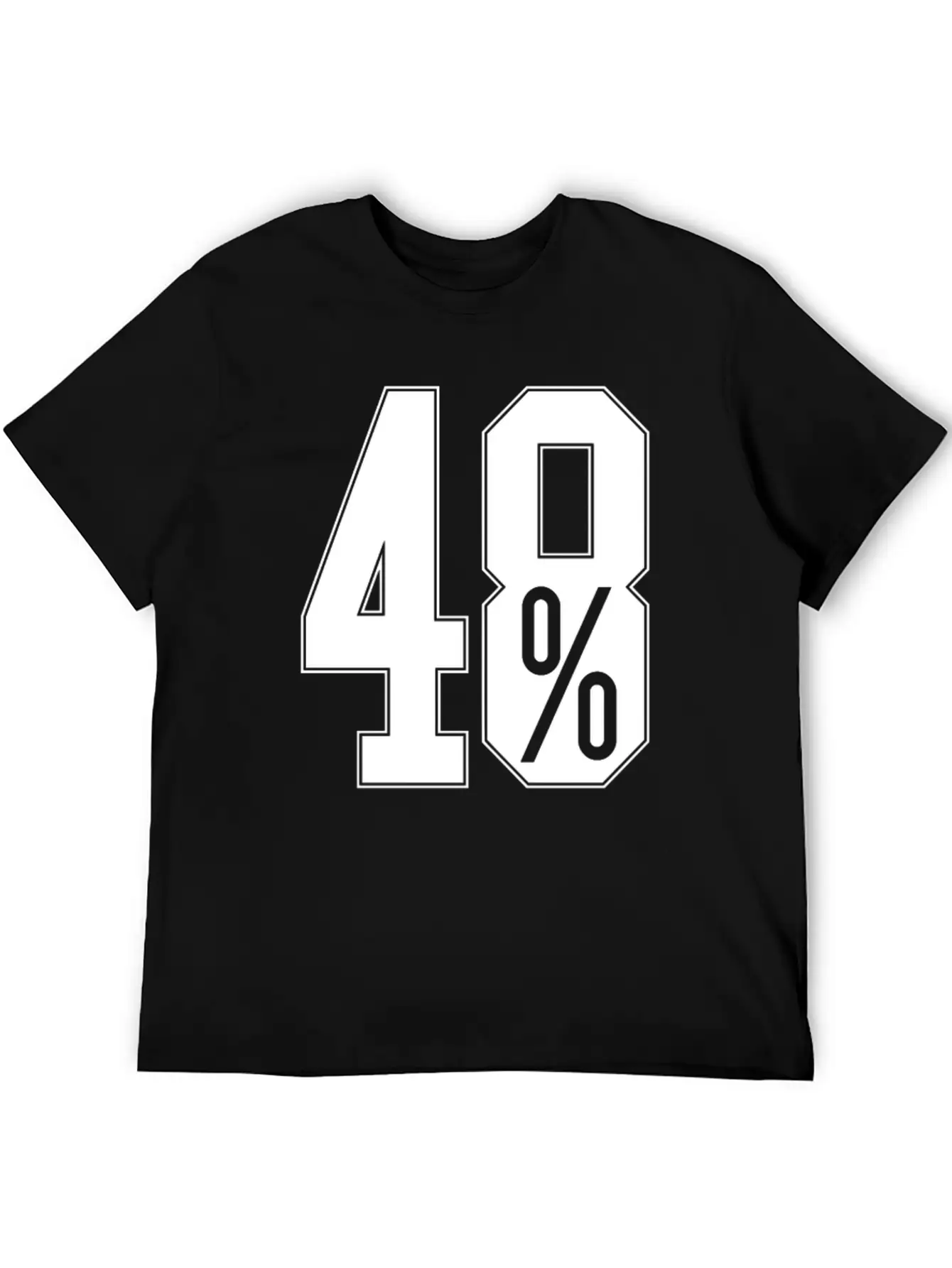 48 Percent EU Referendum Unisex Casual T-Shirt – Clean Design For Daily Comfort