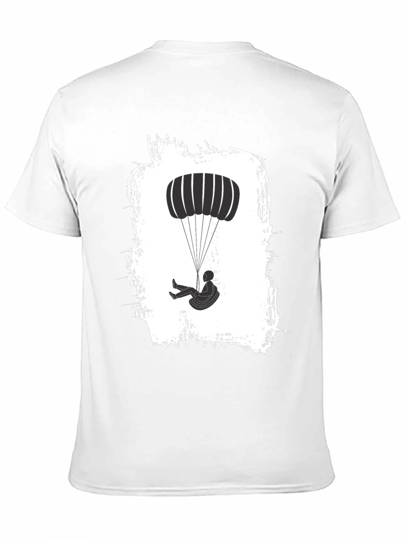 Paragliding T-Shirt - Black Graphic Tee