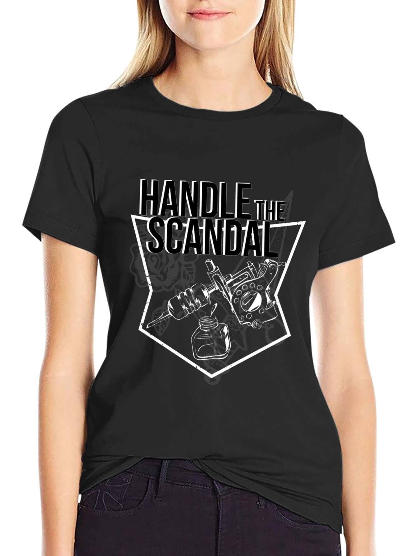Handle the Scandal Tattoo T-Shirt