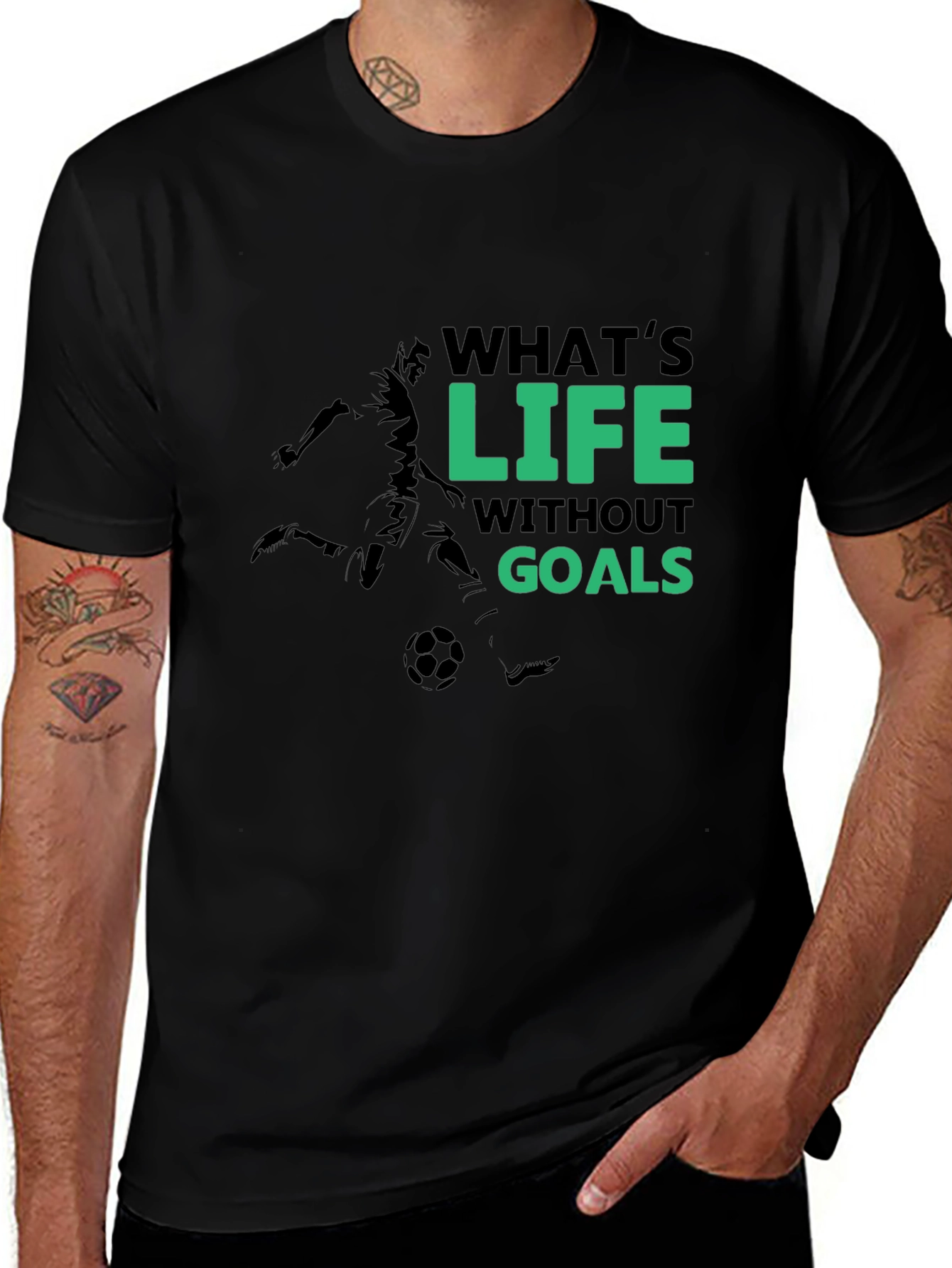 Life Without Goals T-Shirt - Soccer Motivation