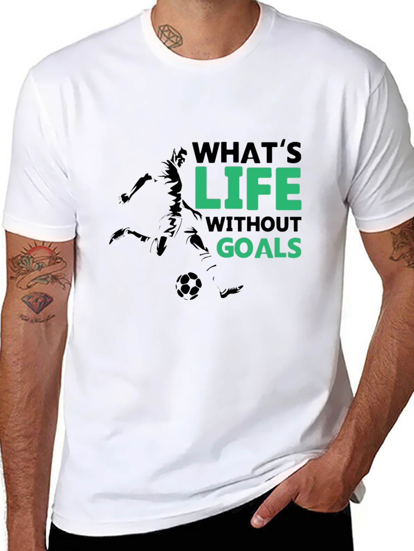 Life Without Goals T-Shirt - Soccer Motivation