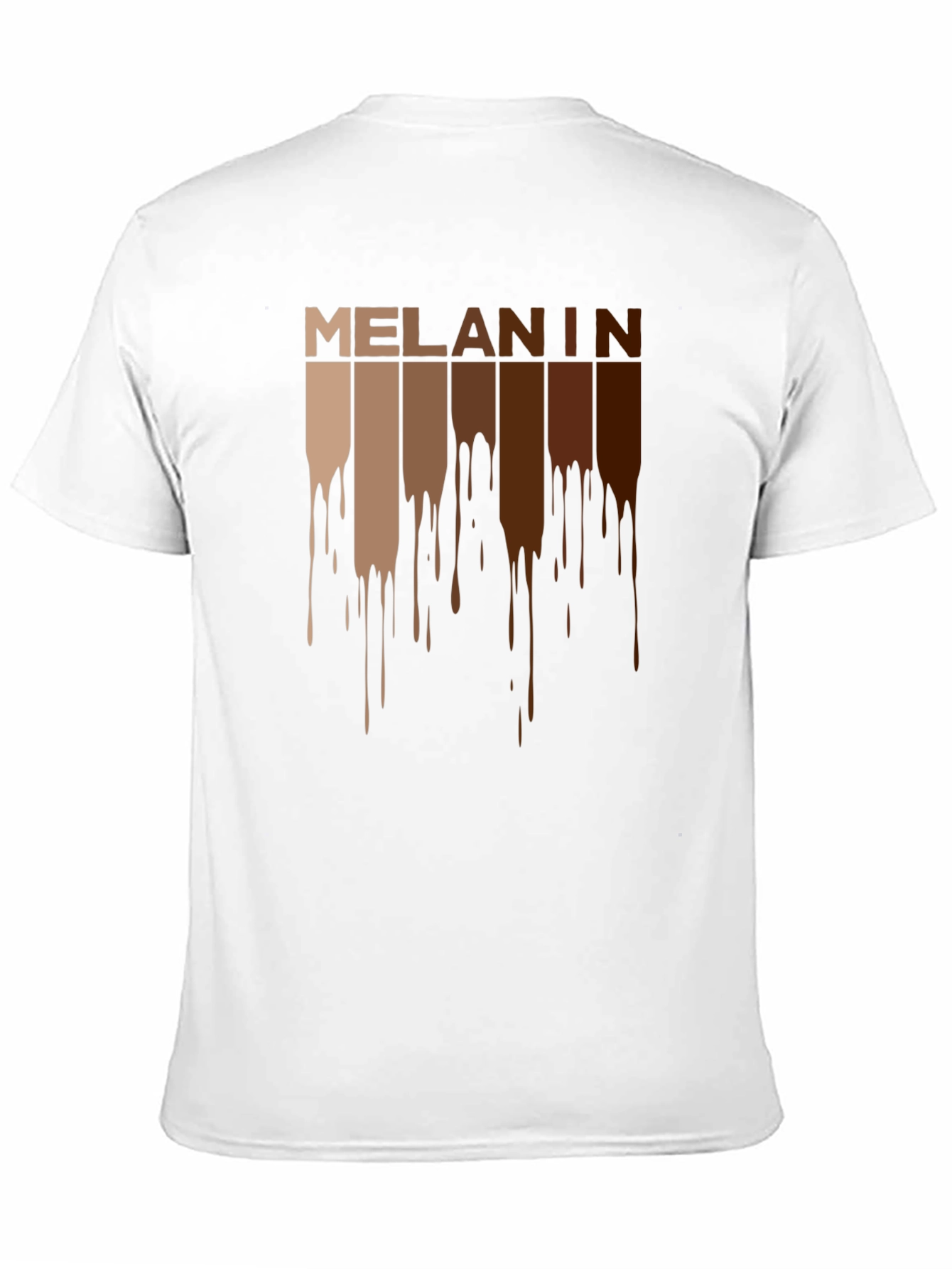Melanin Drip Graphic Tee - Black Pride T-Shirt