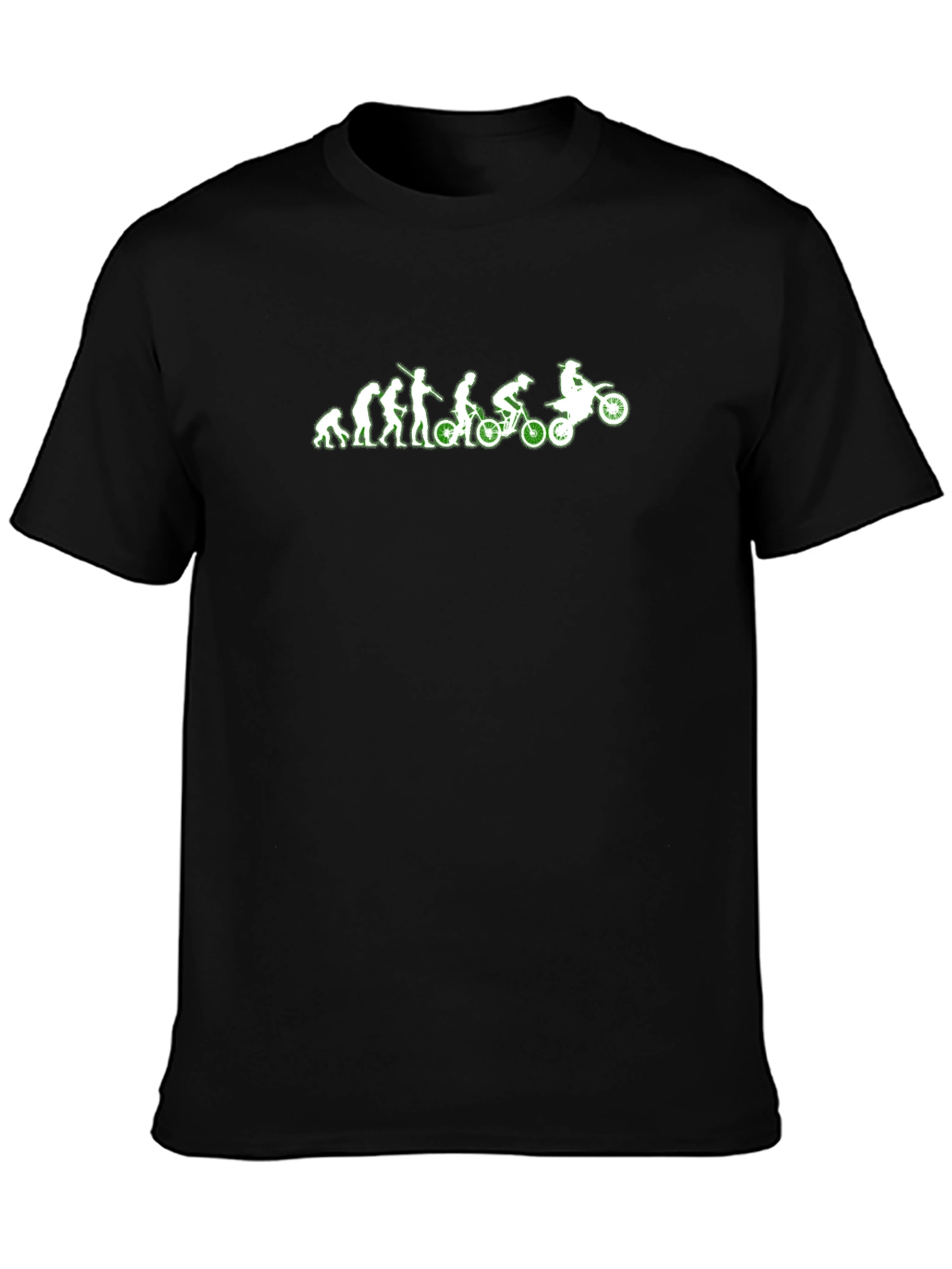 Evolution of Motocross T-Shirt - Black