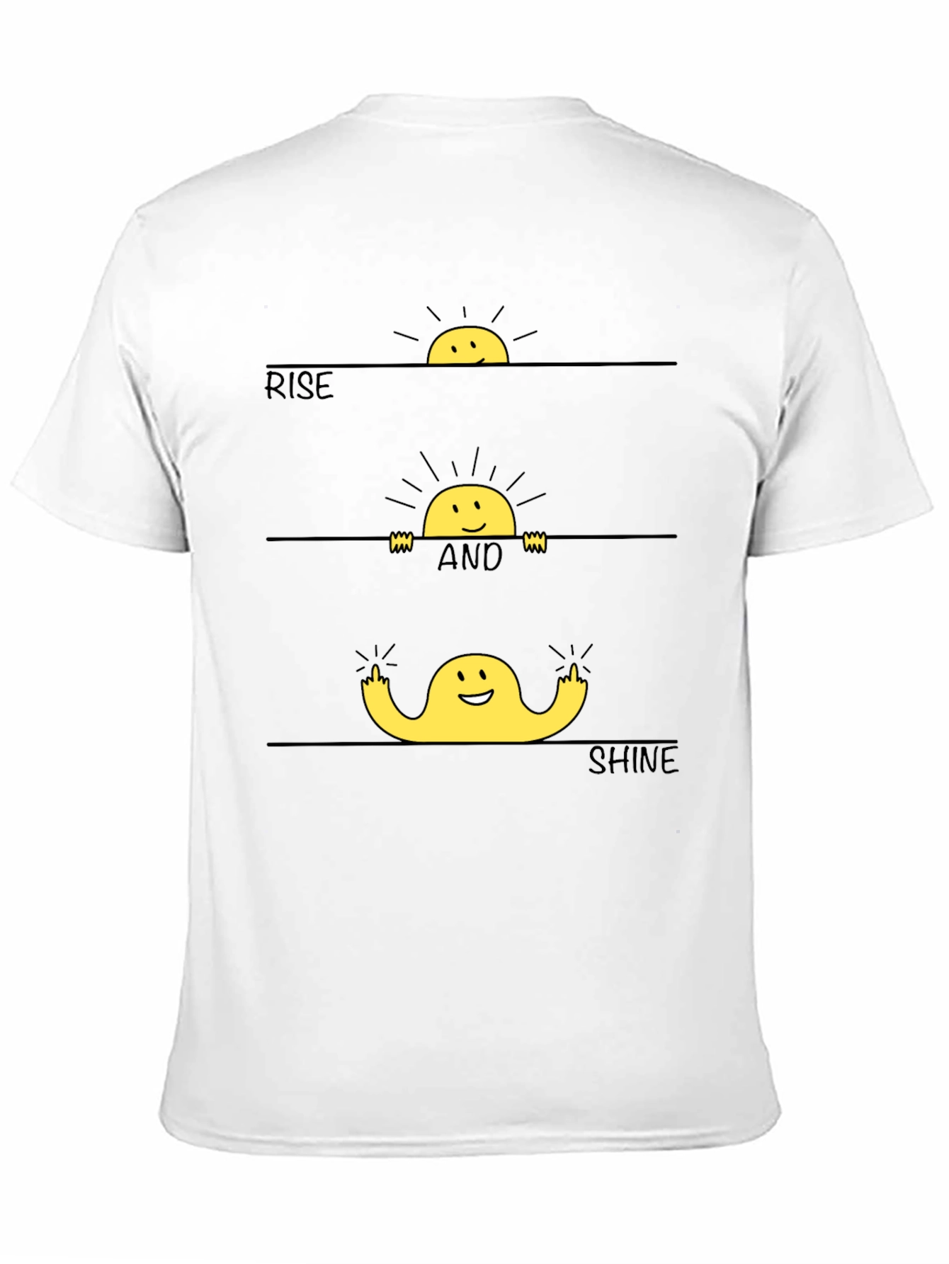Rise and Shine Graphic Print T-Shirt