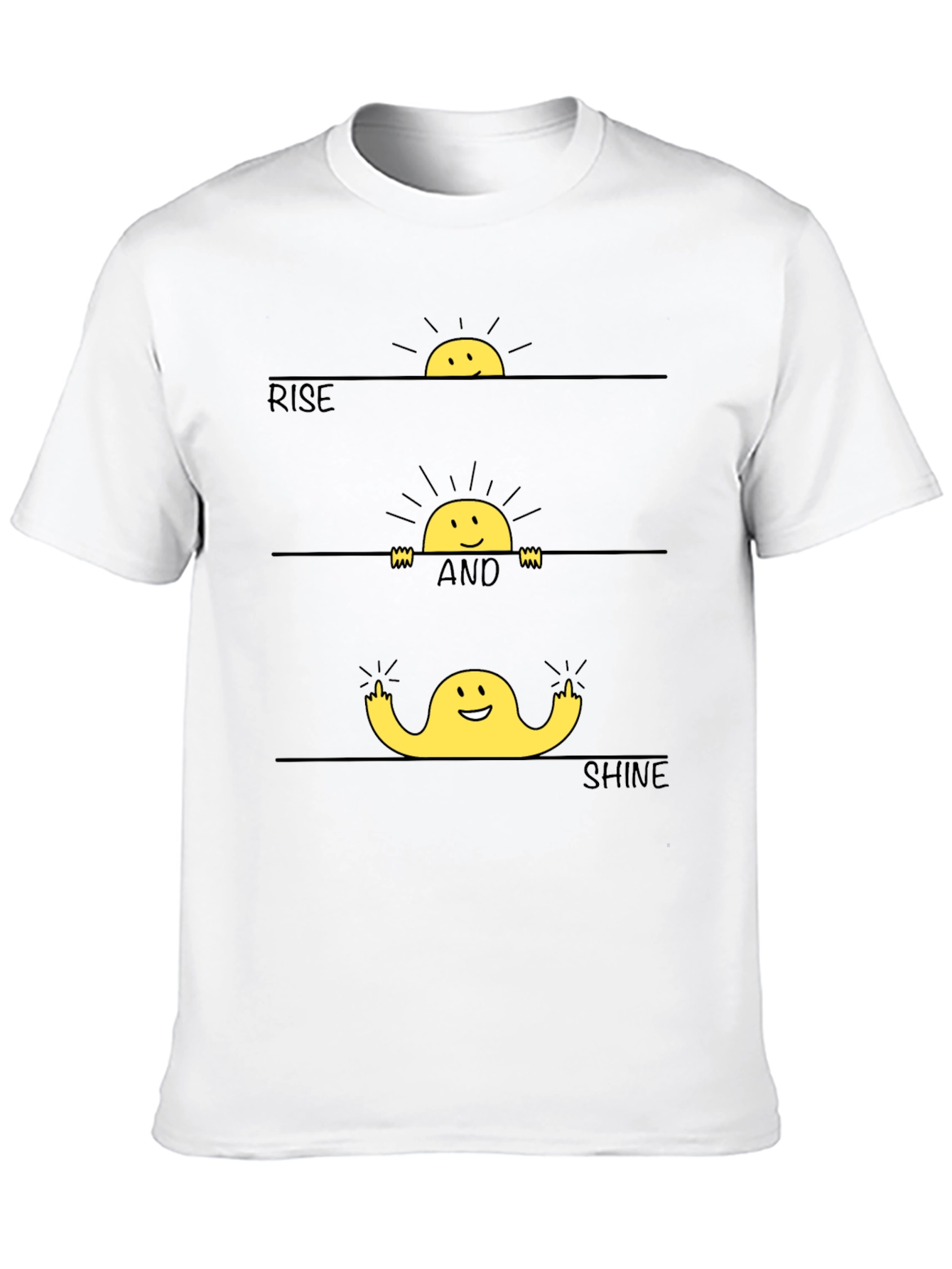 Rise and Shine Graphic Print T-Shirt