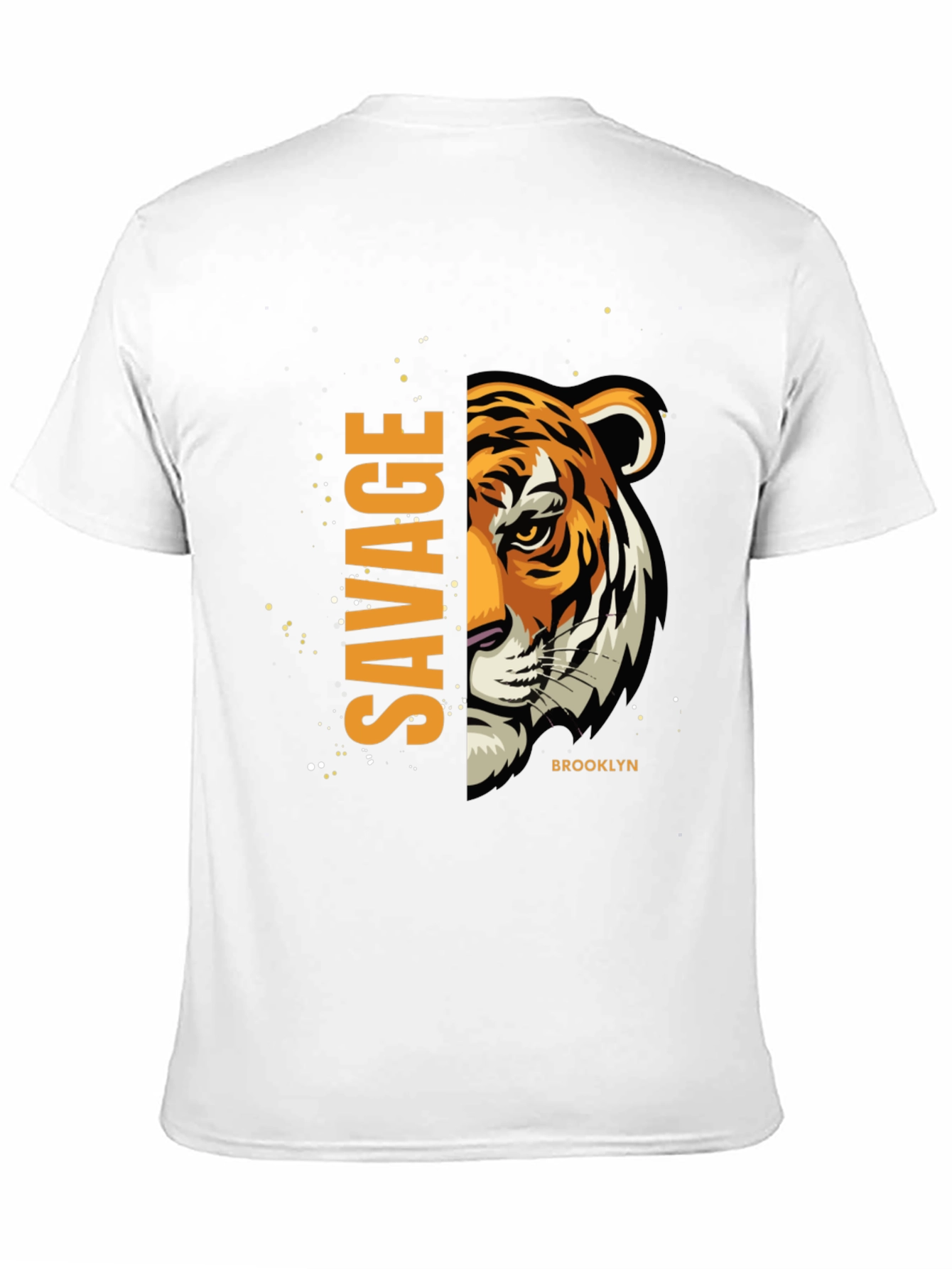 Savage Brooklyn Tiger Graphic T-Shirt