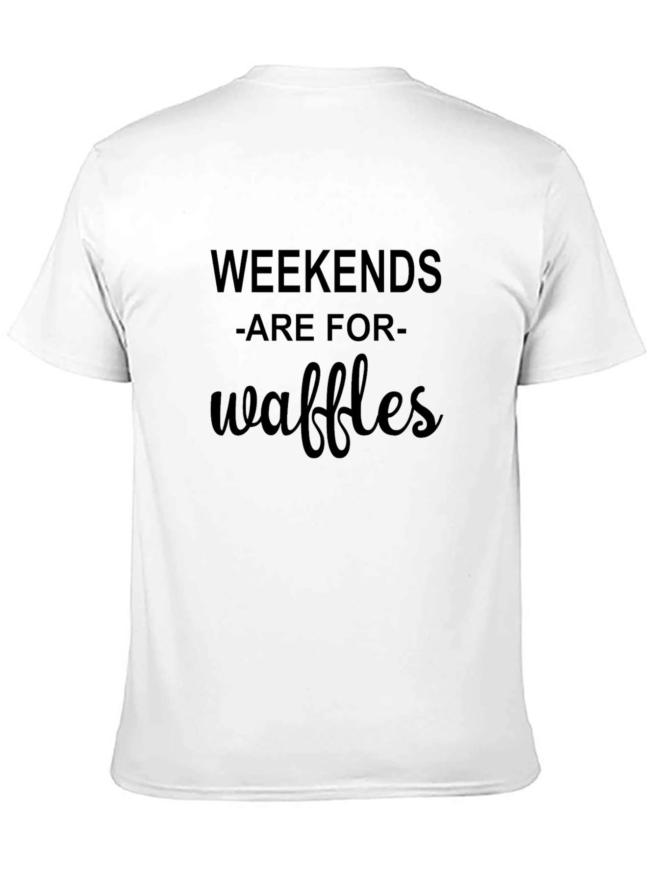 Weekends Are For Waffles Graphic Tee