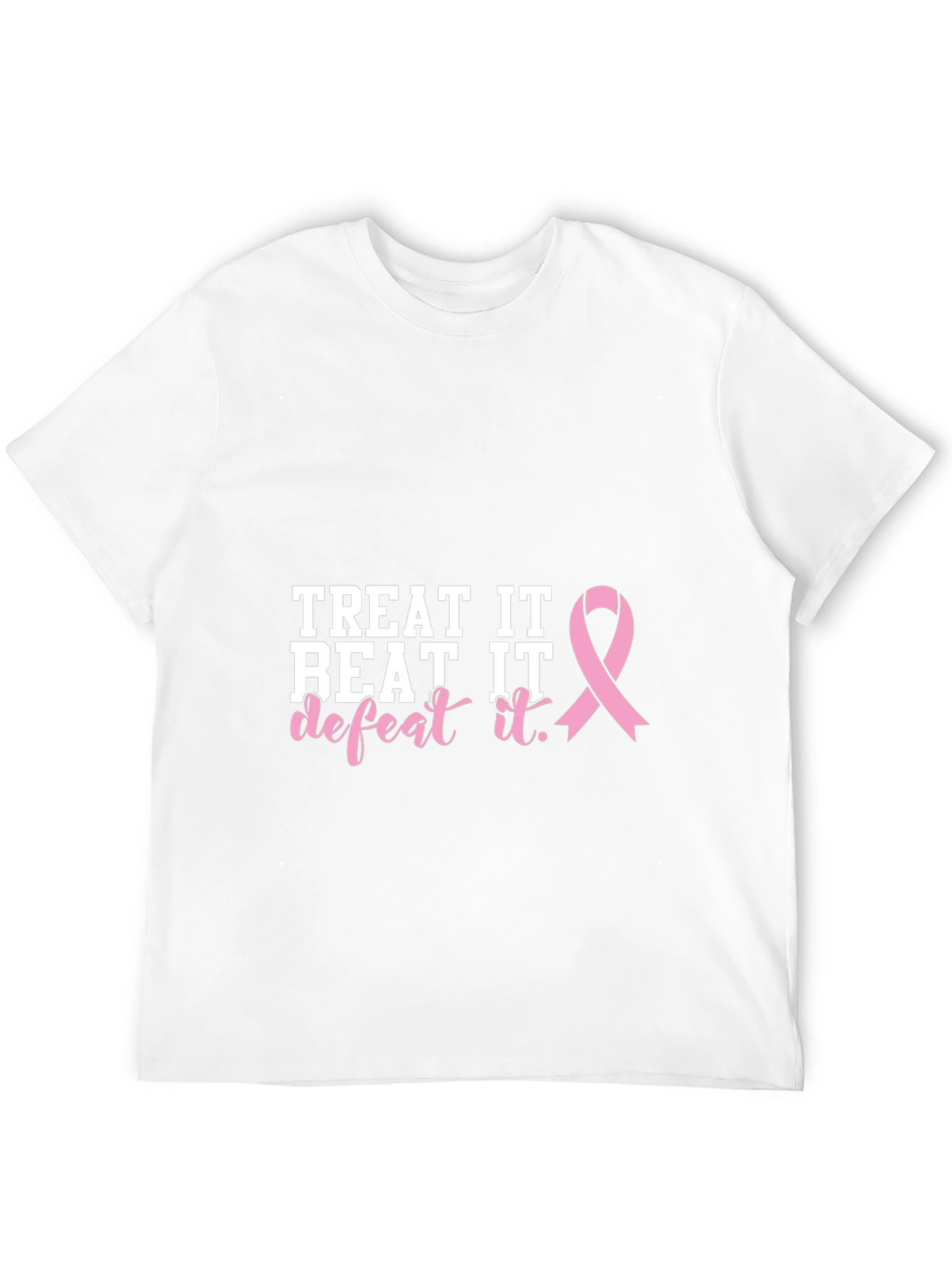 Breast Cancer Awareness Black T-Shirt