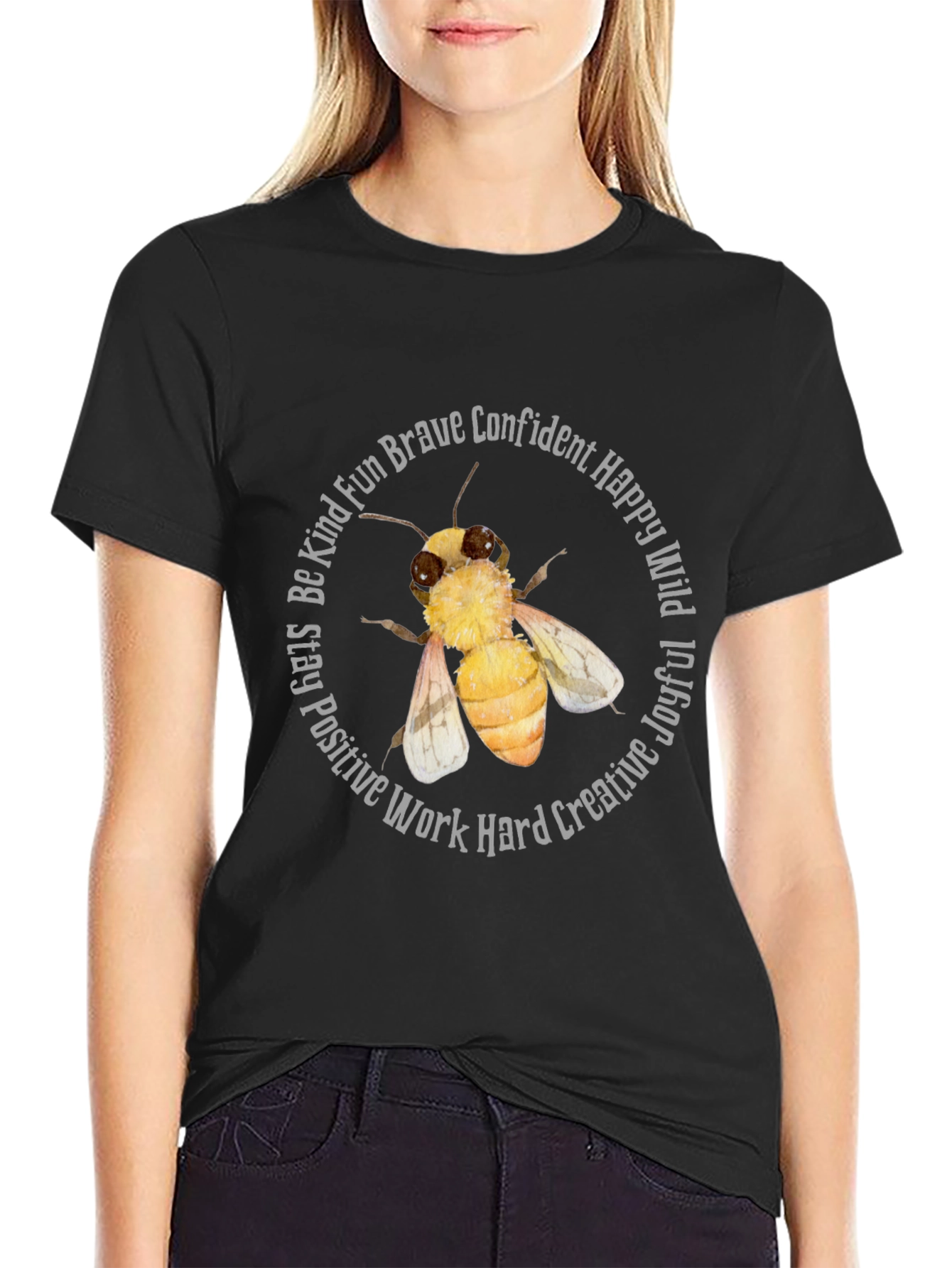 Bee Kind T-Shirt - Inspirational Graphic Tee