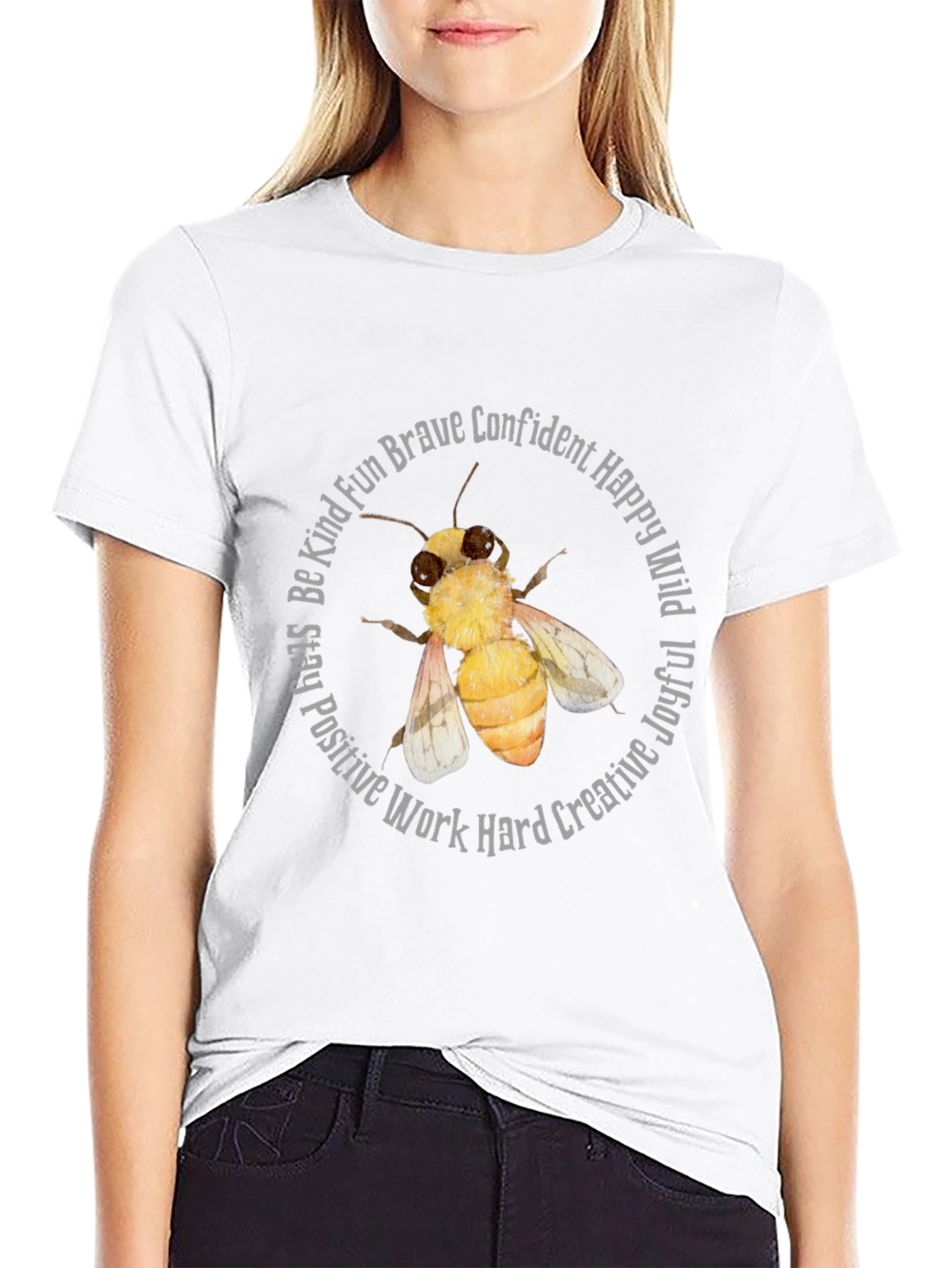 Bee Kind T-Shirt - Inspirational Graphic Tee