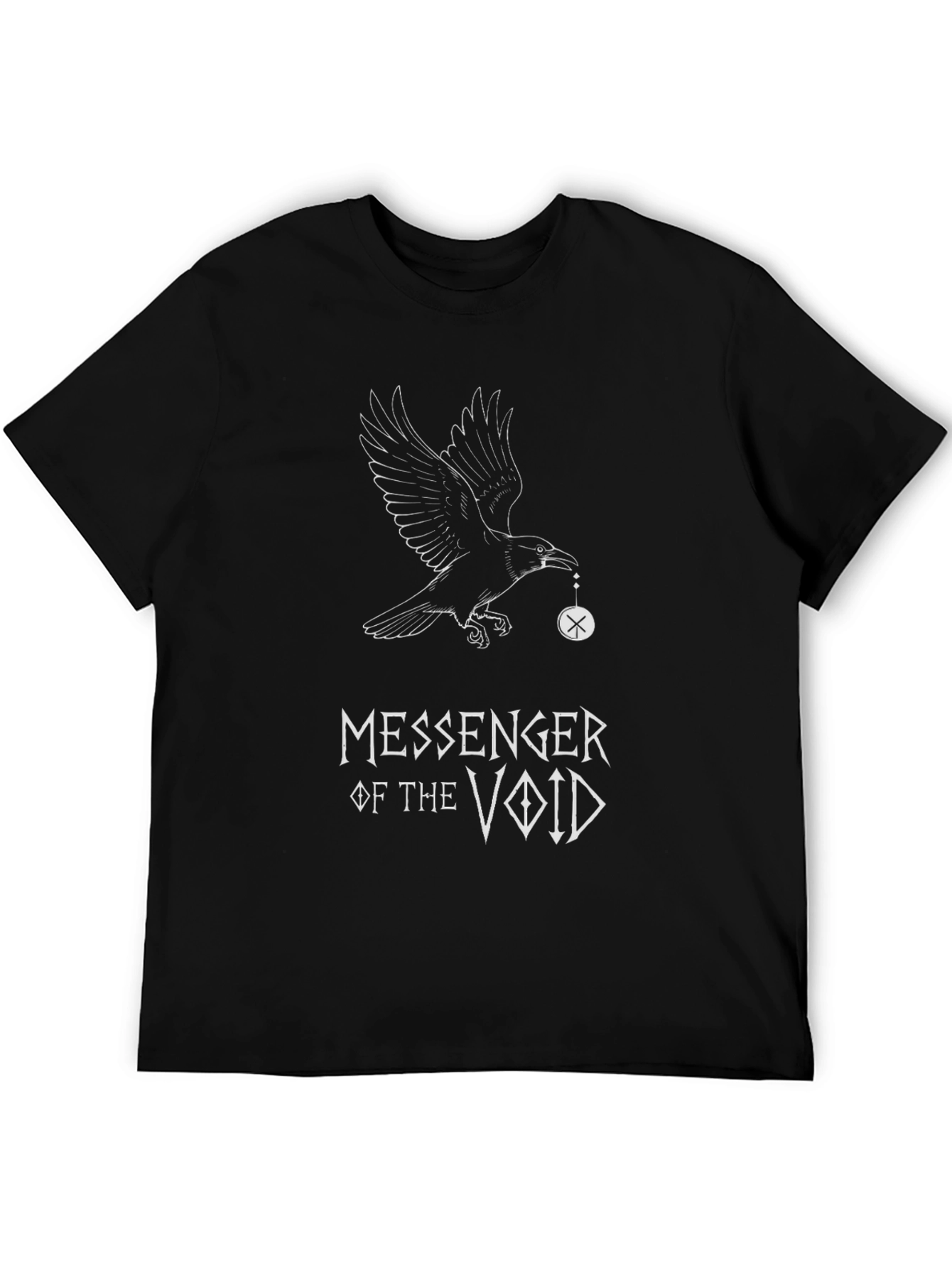 Messenger of the Void Raven Graphic T-Shirt