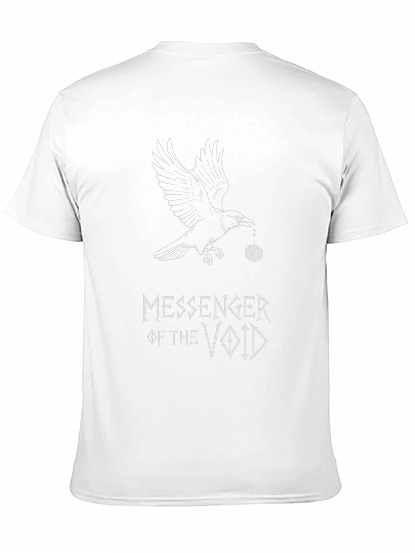 Messenger of the Void Raven Graphic T-Shirt