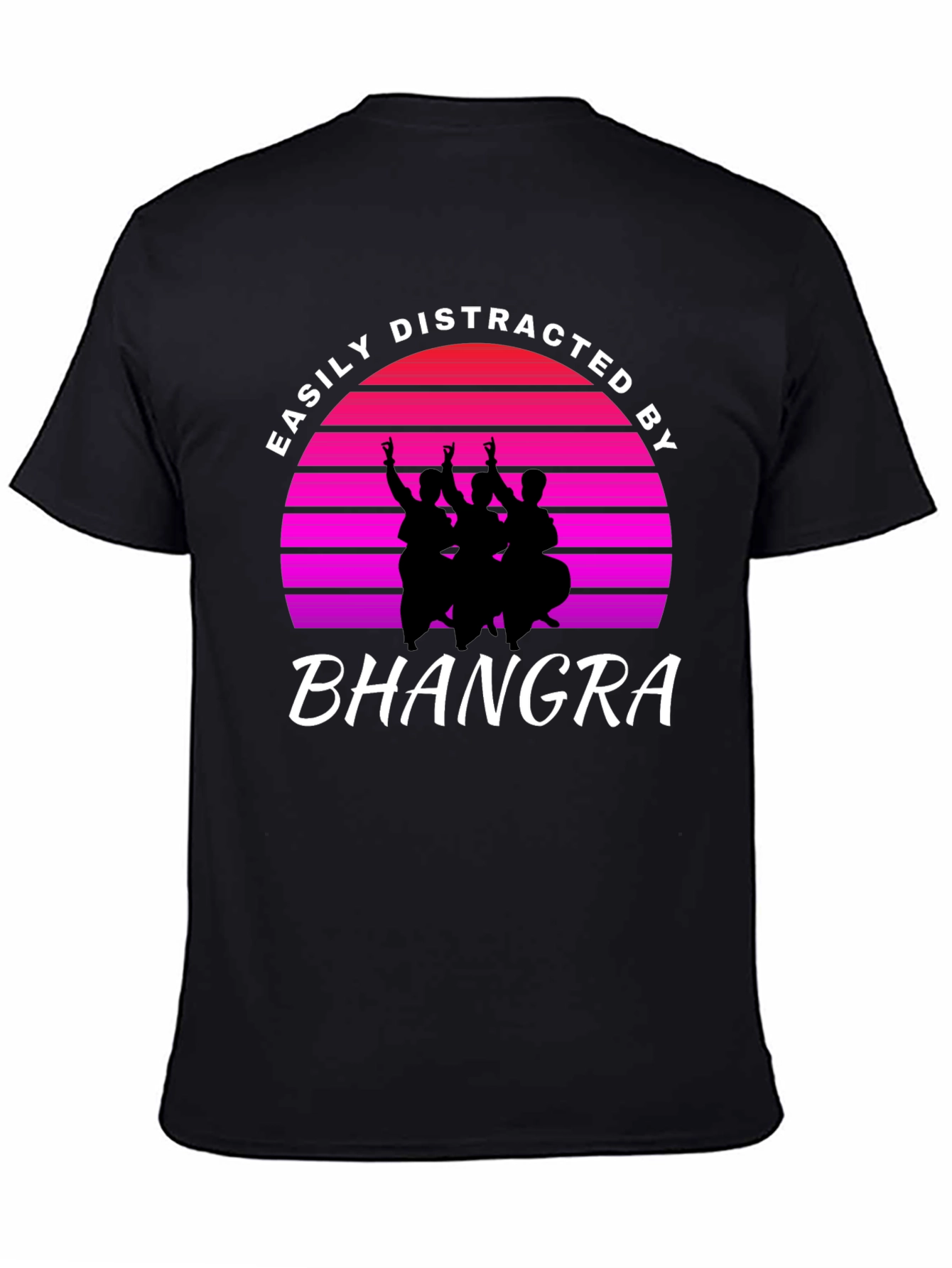 Easily Distracted By Bhangra Graphic Tee