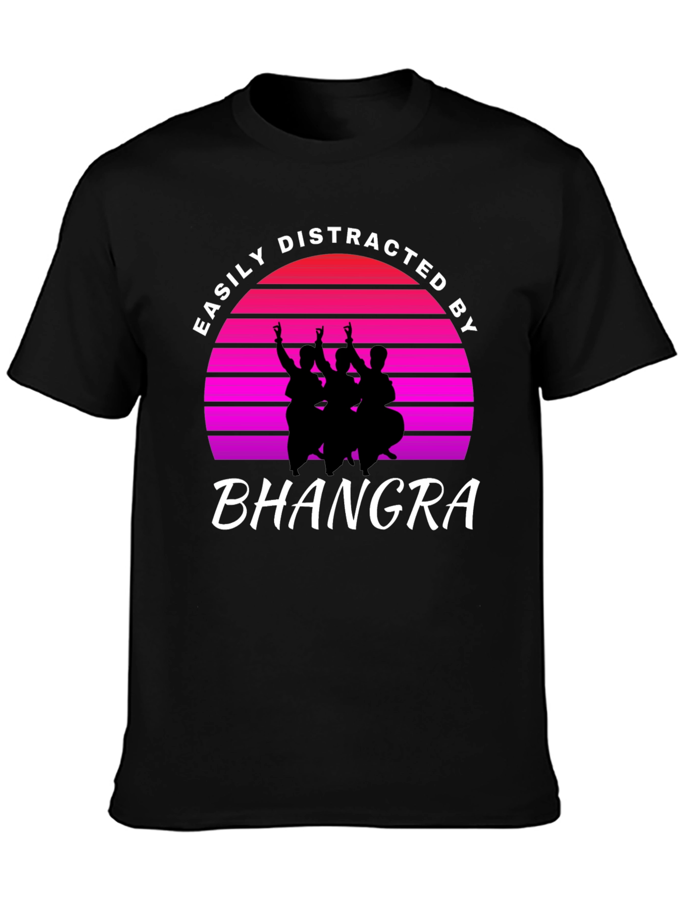 Easily Distracted By Bhangra Graphic Tee