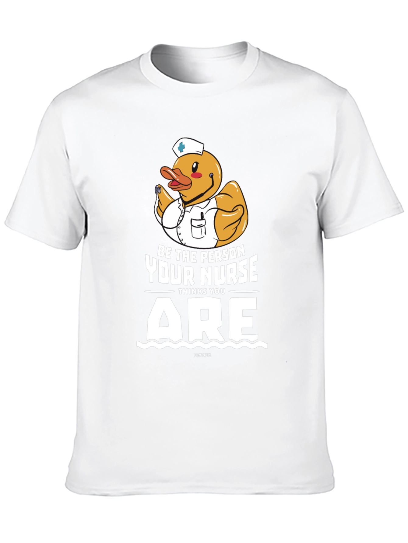 Funny Nurse Duck Graphic Tee