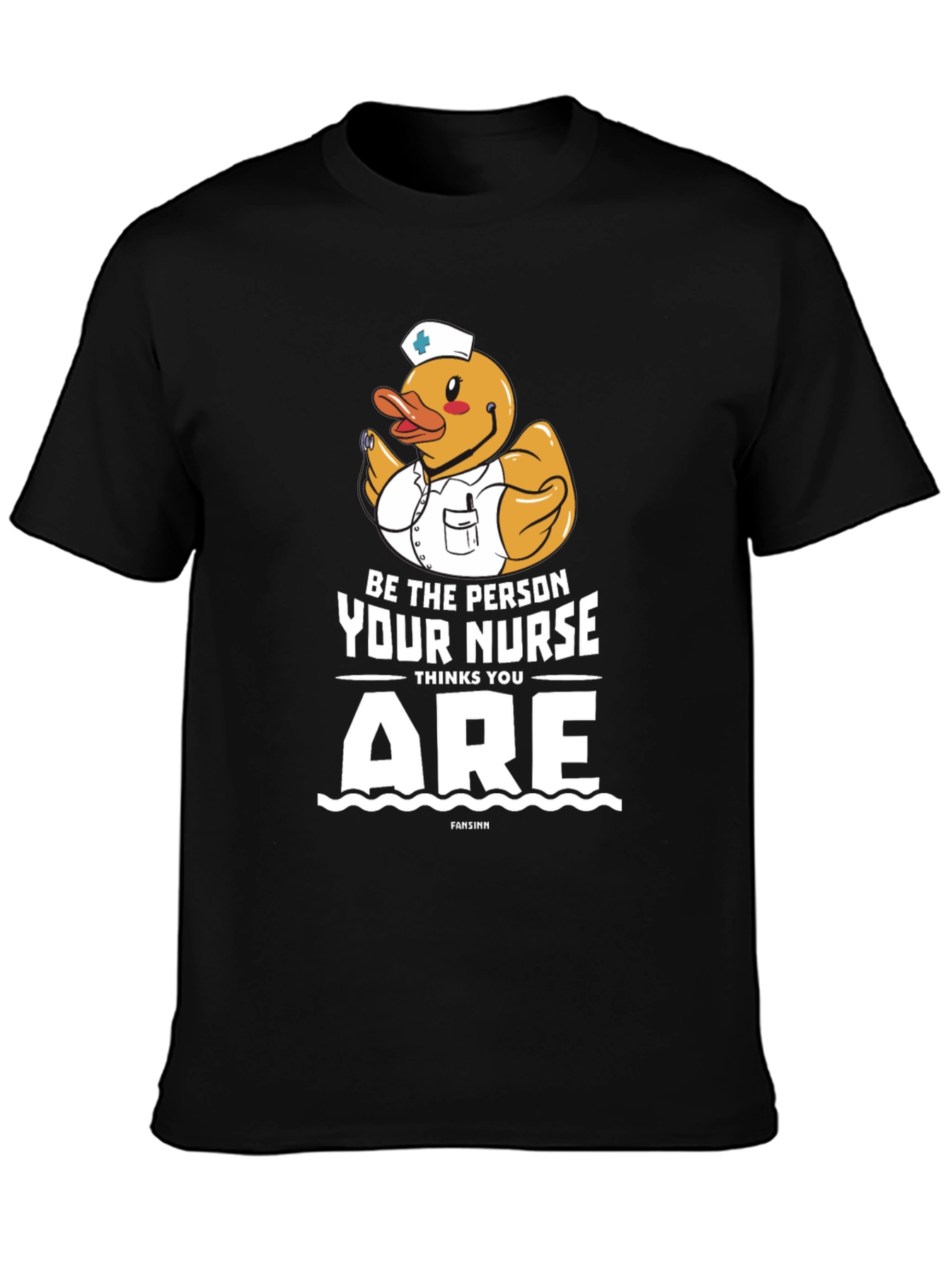 Funny Nurse Duck Graphic Tee
