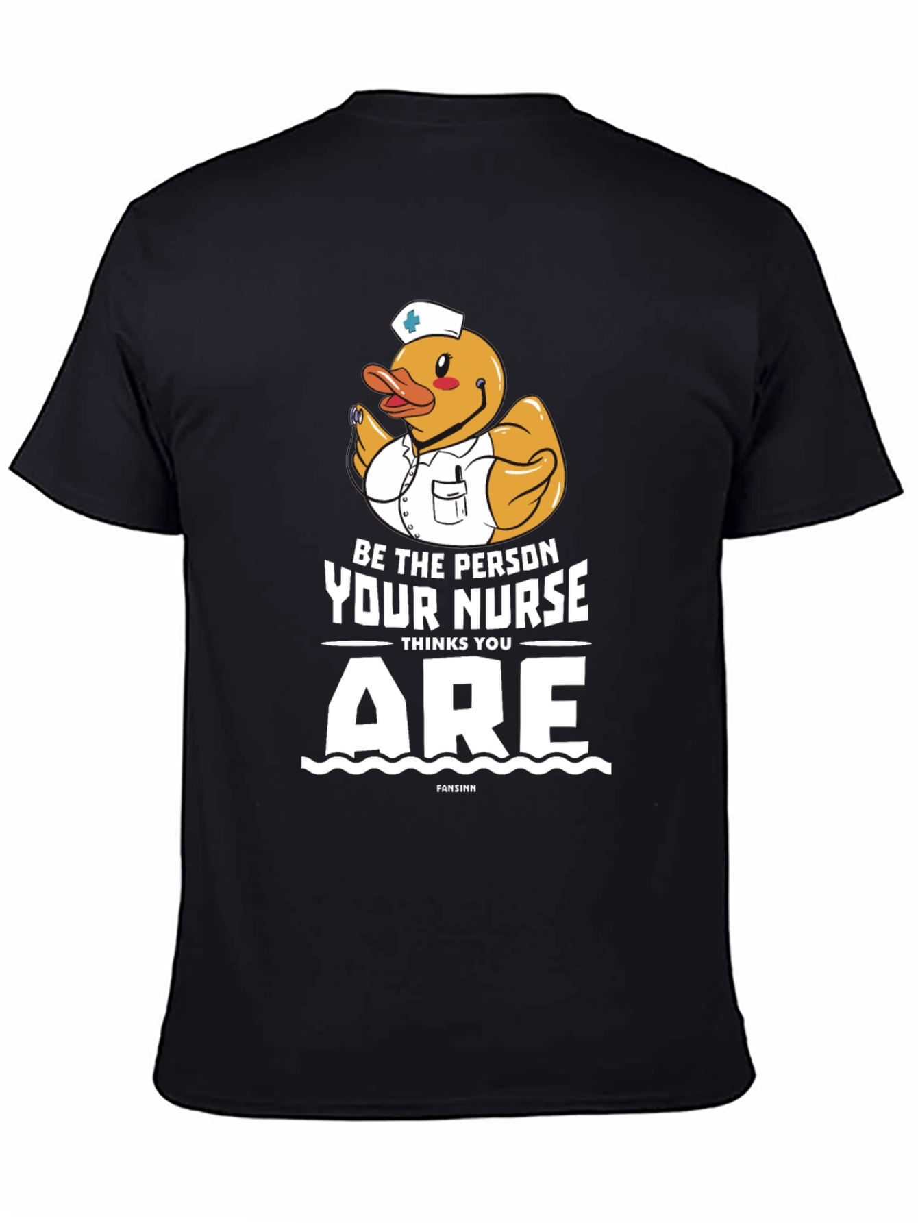 Funny Nurse Duck Graphic Tee