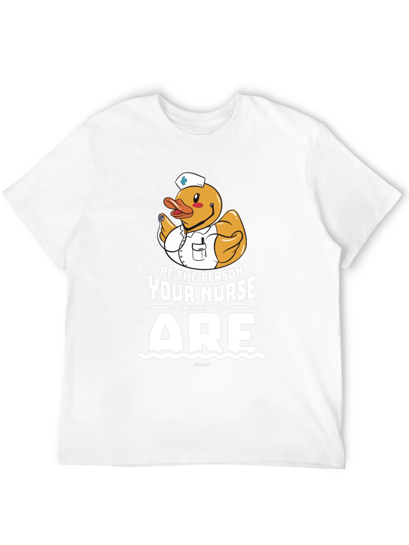 Funny Nurse Duck Graphic Tee