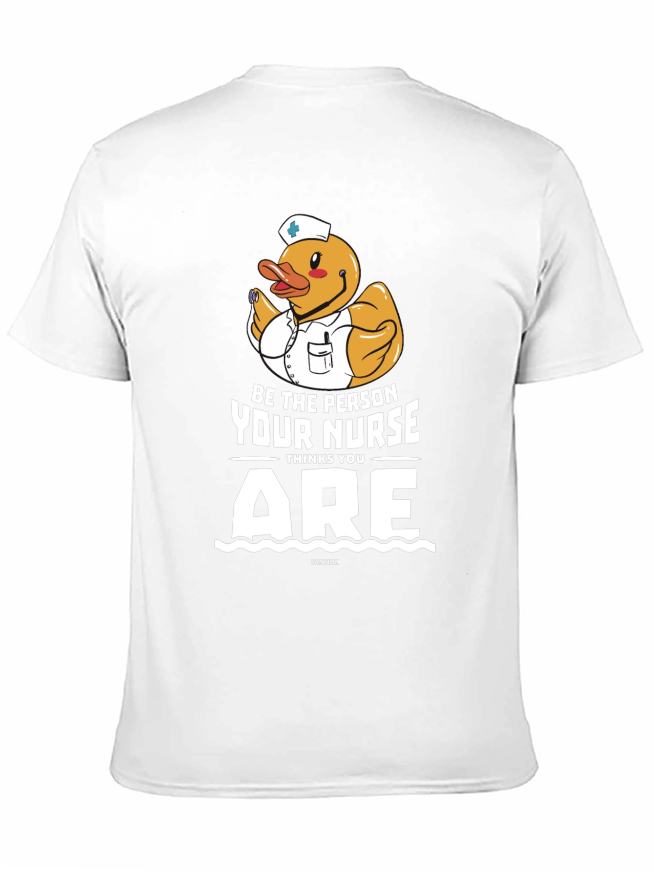 Funny Nurse Duck Graphic Tee