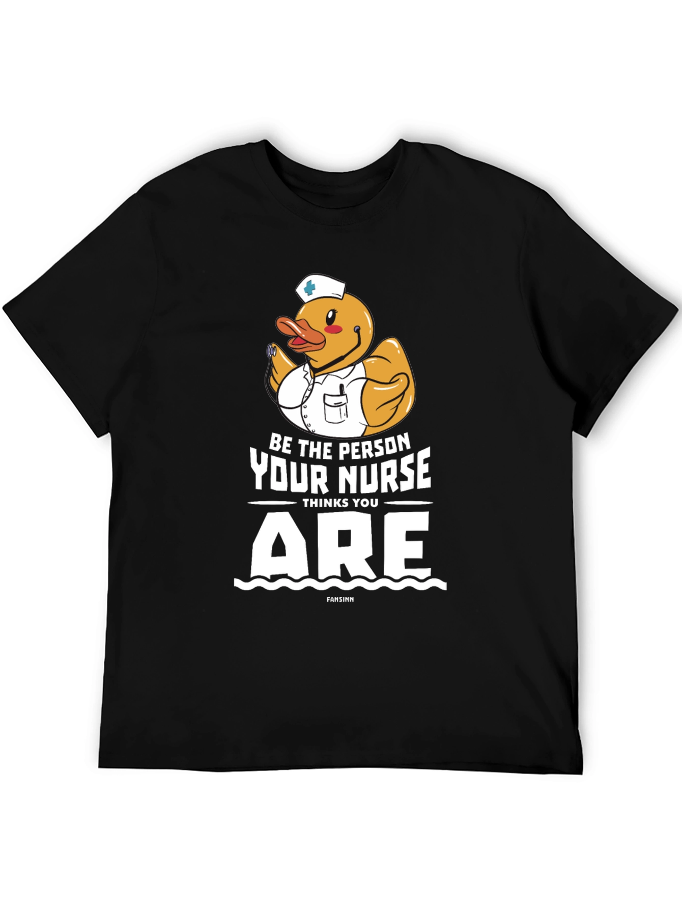 Funny Nurse Duck Graphic Tee