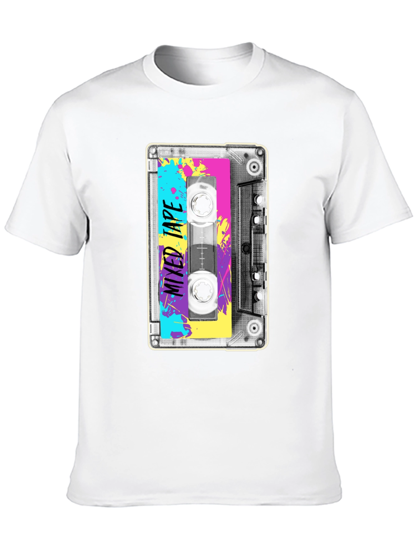 Retro Mixtape T-Shirt - 80s Cassette Graphic Tee