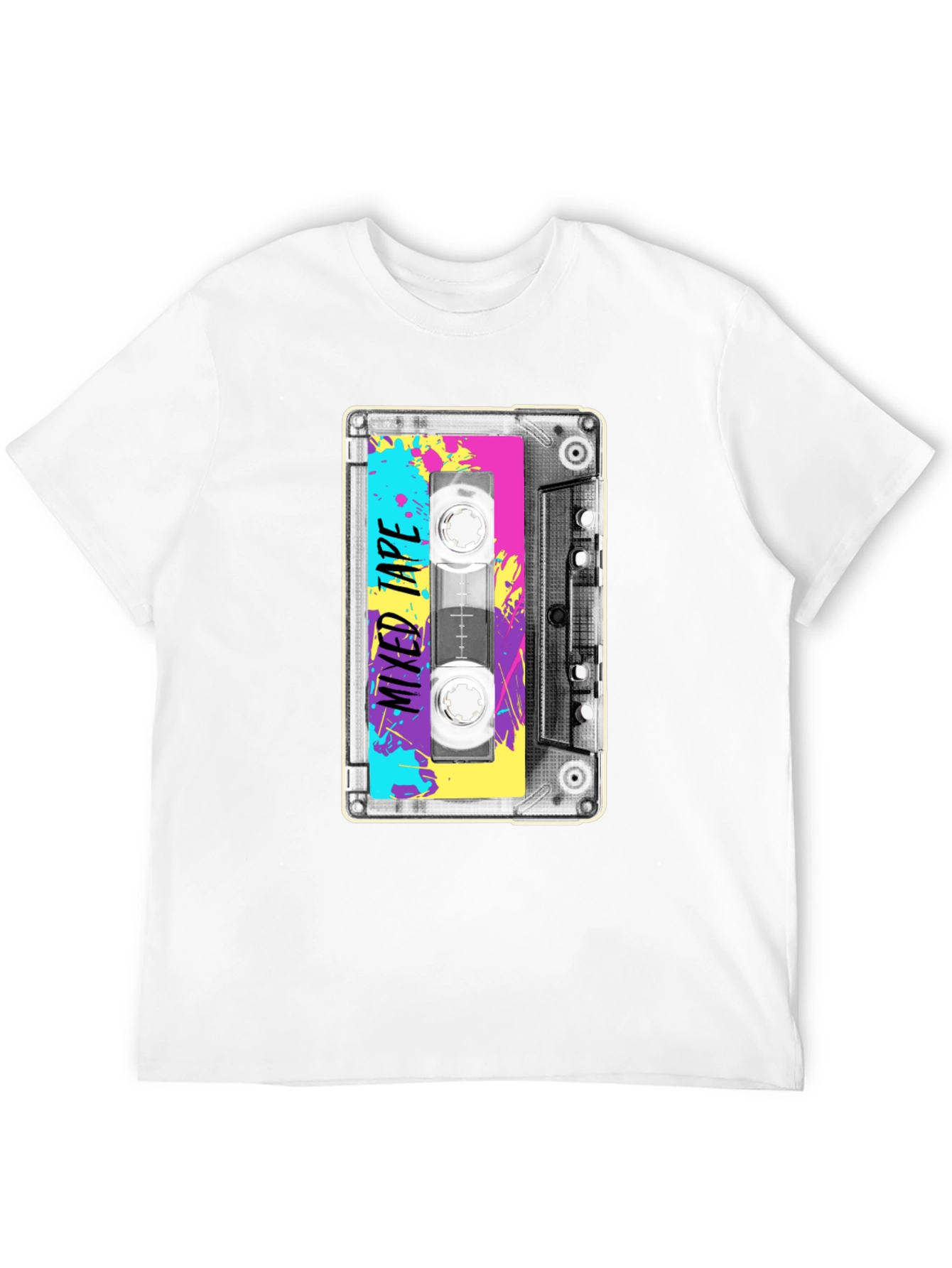 Retro Mixtape T-Shirt - 80s Cassette Graphic Tee