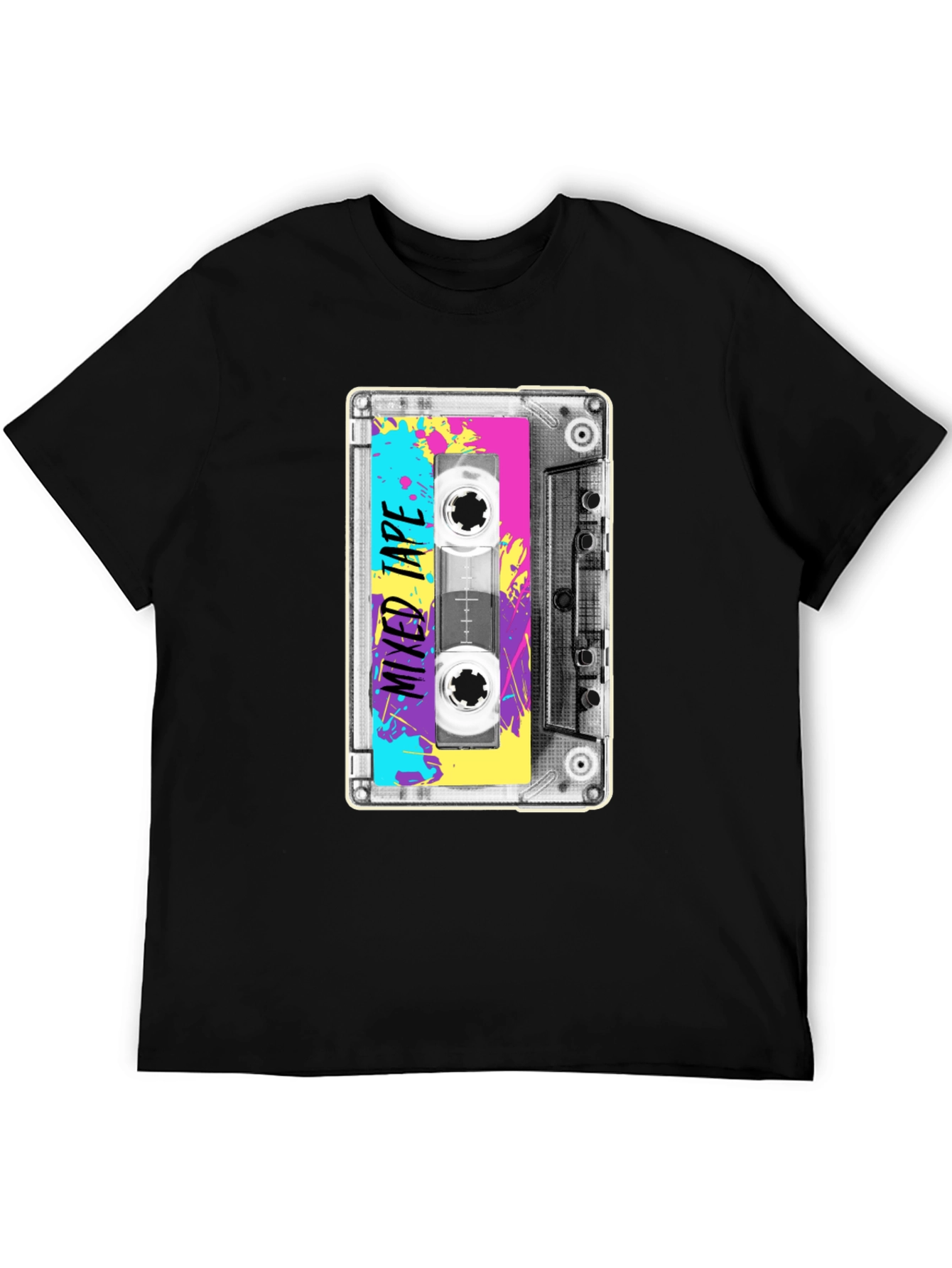 Retro Mixtape T-Shirt - 80s Cassette Graphic Tee