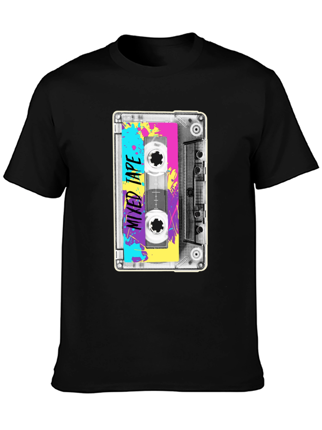 Retro Mixtape T-Shirt - 80s Cassette Graphic Tee