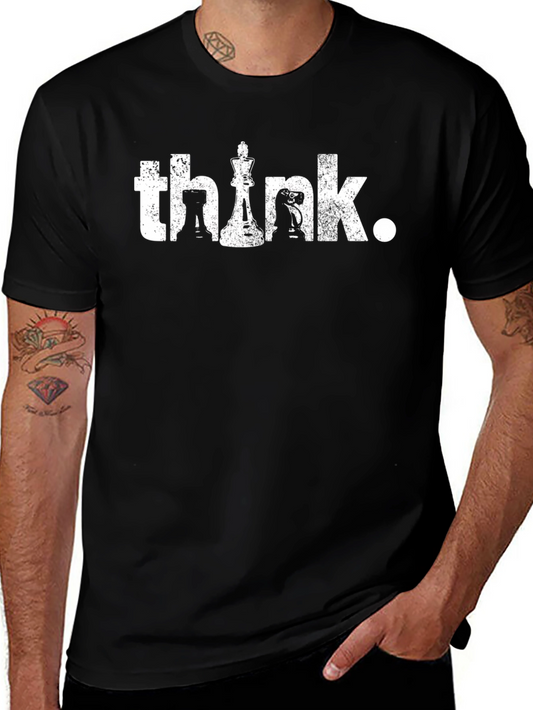 Think Chess T-Shirt - Strategic Mind Tee