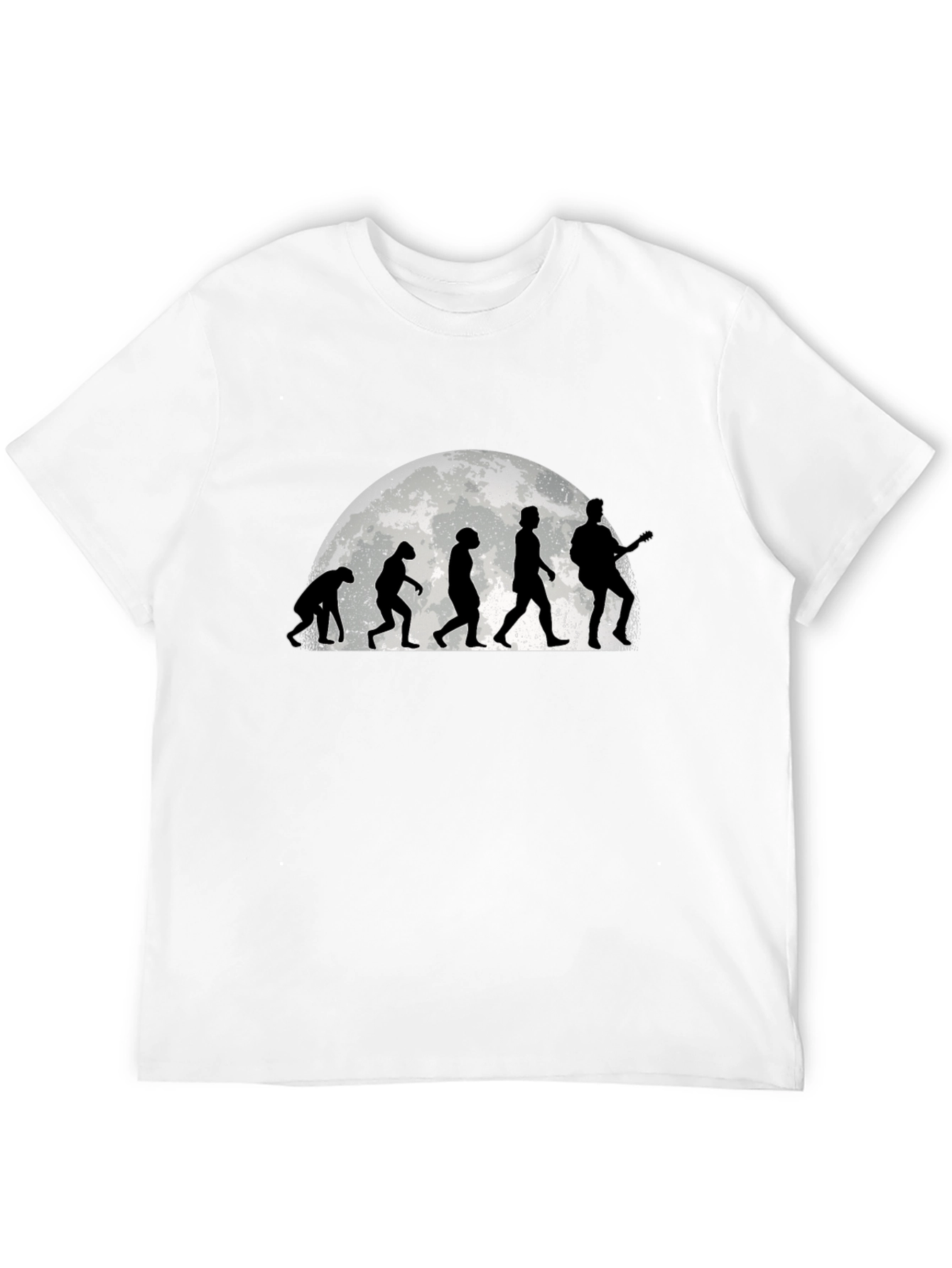 Evolution of Guitarist Graphic Tee