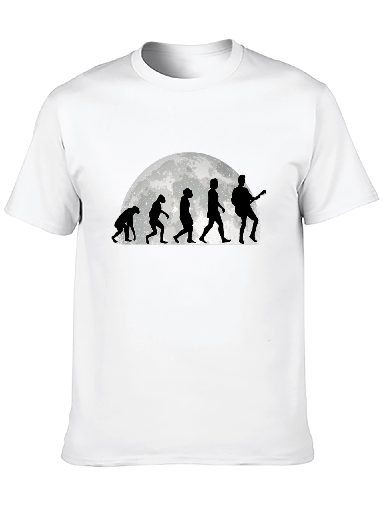 Evolution of Guitarist Graphic Tee