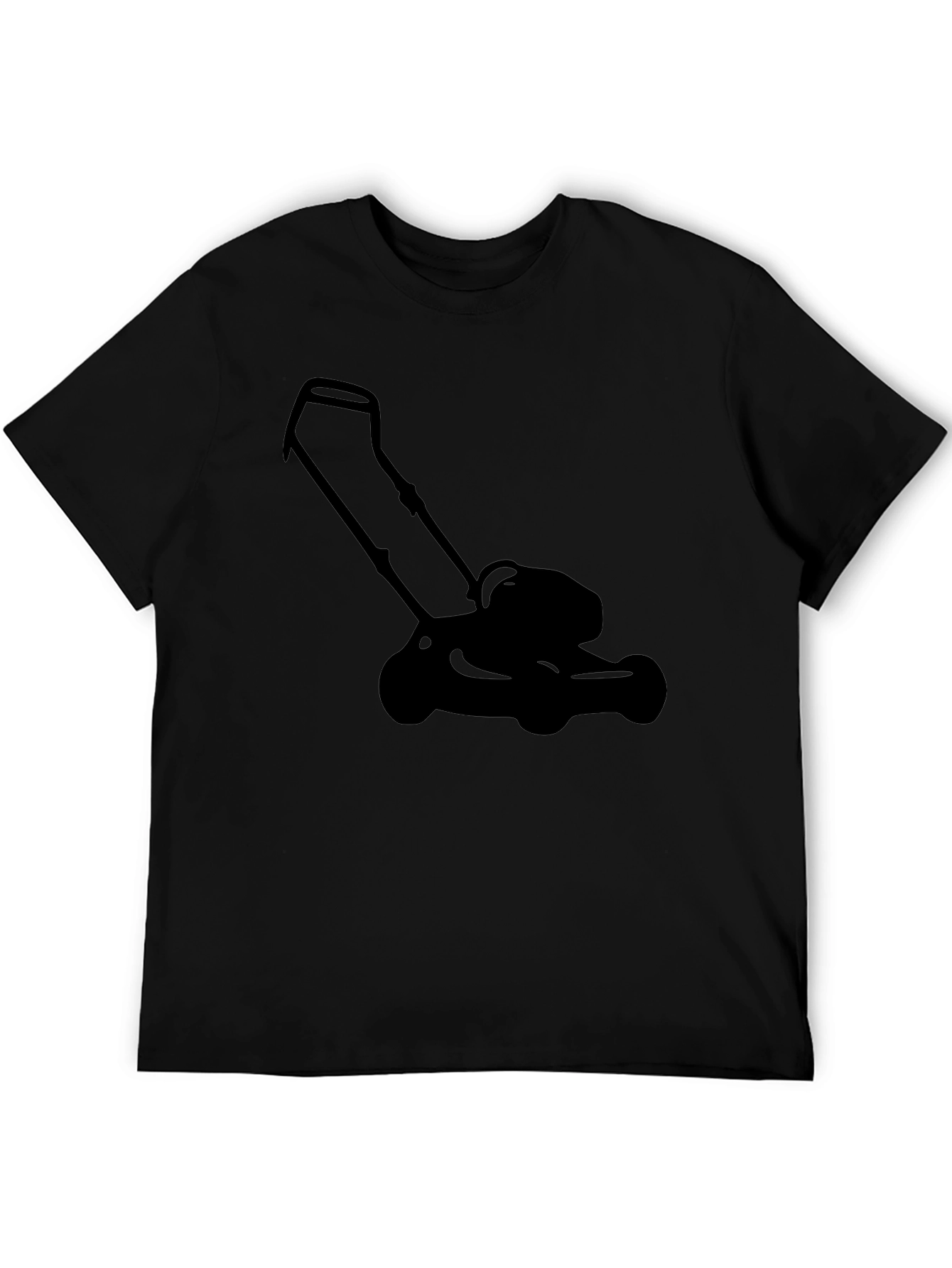 Lawnmower Graphic Tee - Black
