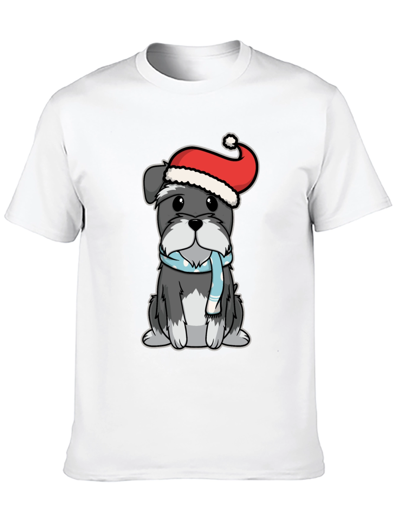 Dog Christmas T-Shirt - Festive Holiday Apparel